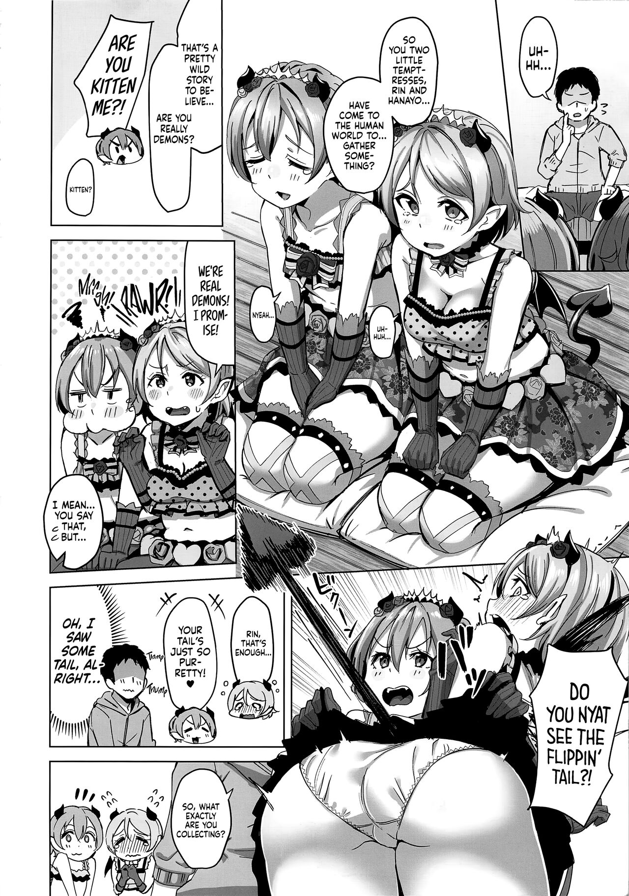 (Bokura no Love Live! 21) [Shiromeshiya (Shiro)] Little Devil Temptation (Love Live!) [English] [head empty] Bildnummer 4