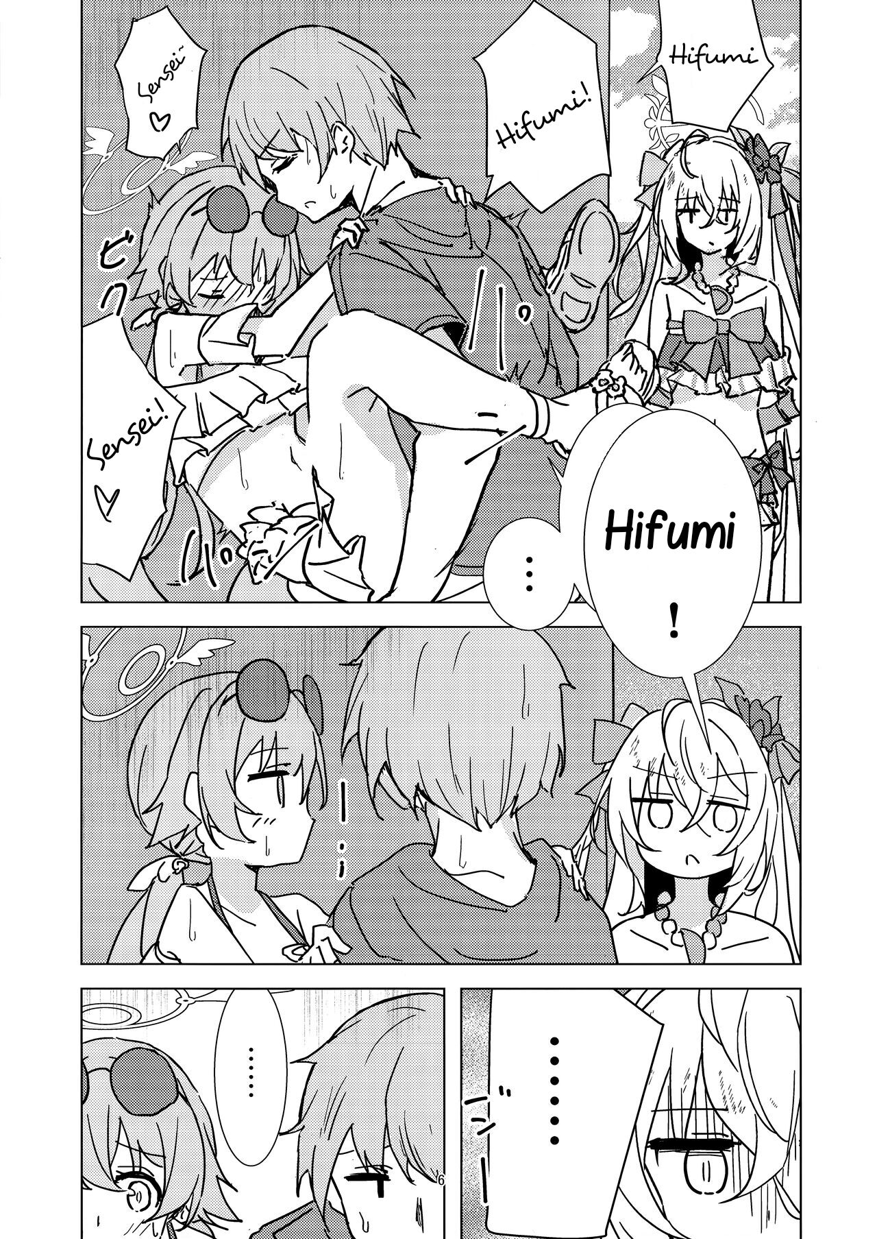 (C102) [Korokoro Saikoro (Choco Dice)] Natsuzora Aoku | Summer Light (Blue Archive) [English] [Vincente090] imagen número 5