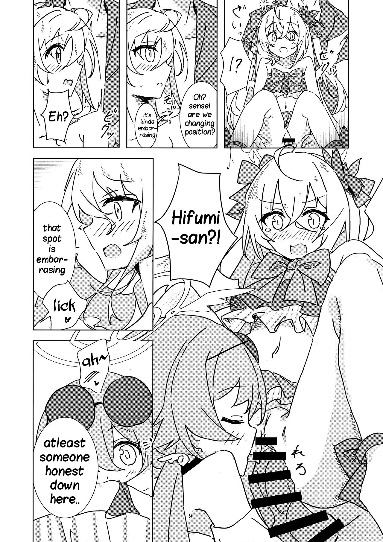 (C102) [Korokoro Saikoro (Choco Dice)] Natsuzora Aoku | Summer Light (Blue Archive) [English] [Vincente090] imagen número 8