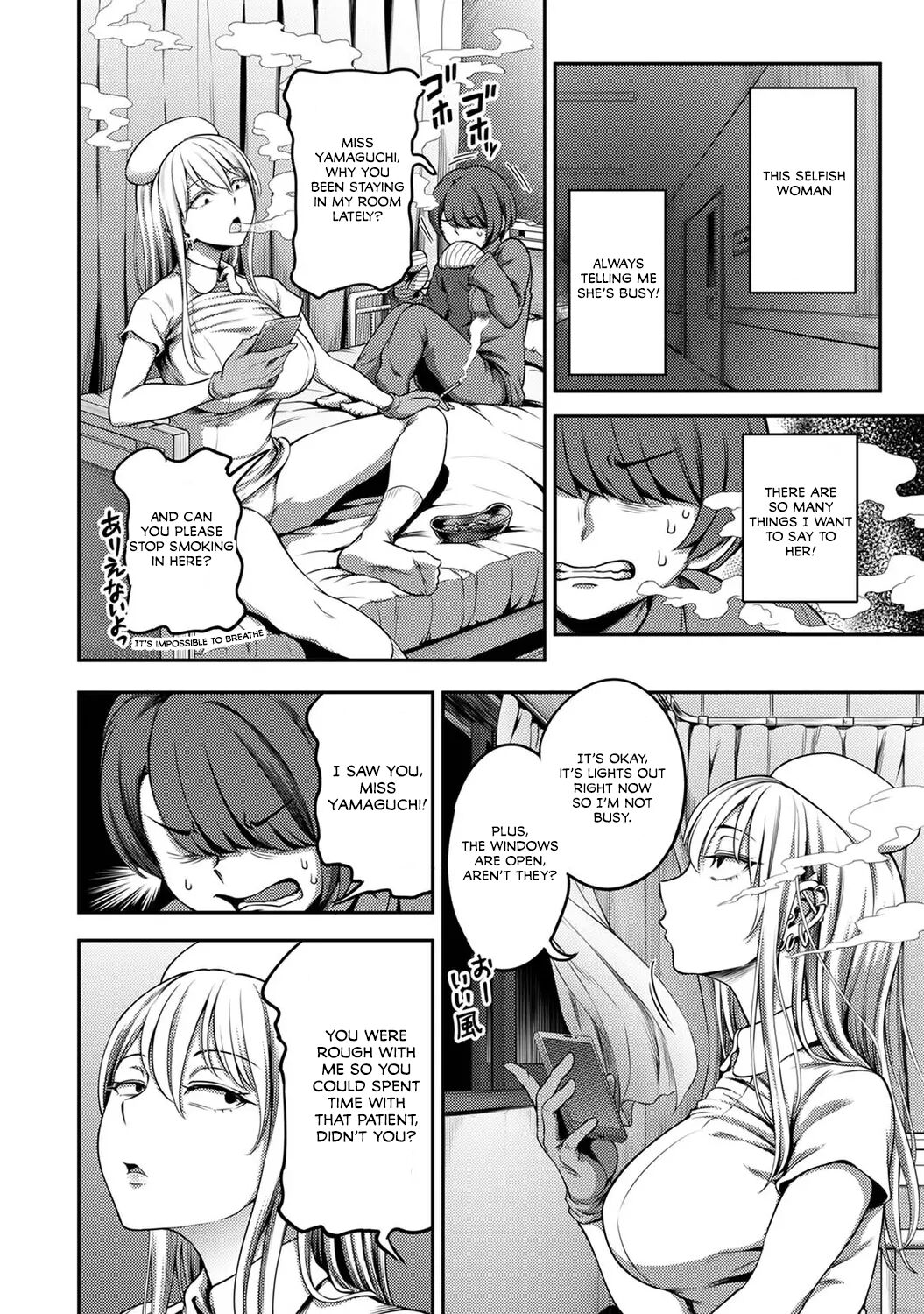 Sakusei Byoutou ~Seikaku Saiaku no Nurse shika Inai Byouin de Shasei Kanri Seikatsu~ Ch. 3 Kouhen | Life in a Hospital With Only the Worst Nurses! Ch. 3 (COMIC Ananga Ranga Vol. 80) [English] imagen número 23