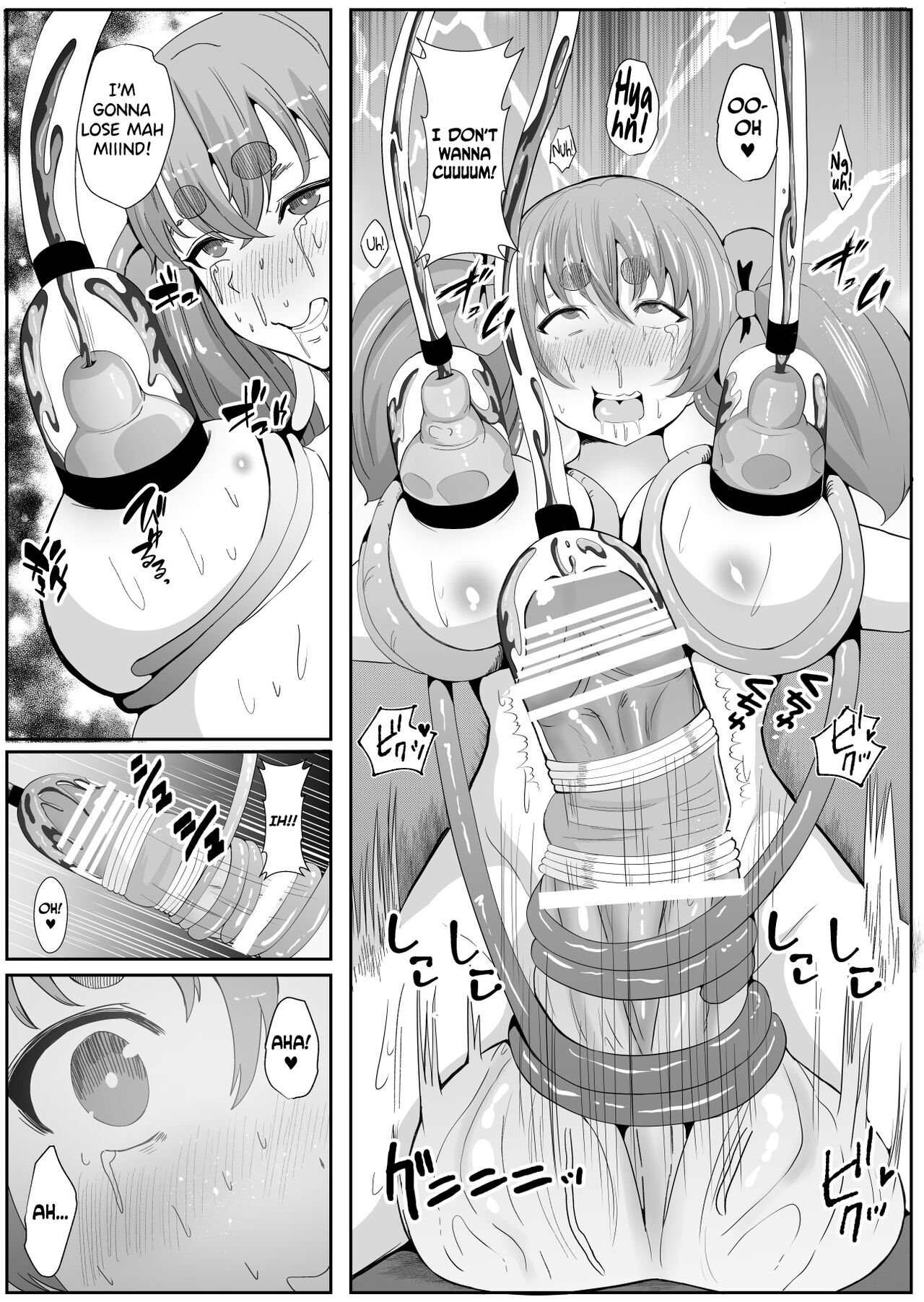 [Icchao Murasakiimoren new] Chinpo ni Kiseisare Kintama ni Jinkaku o Utsusareta Mahou Shoujo [English] [bribiri] image number 9