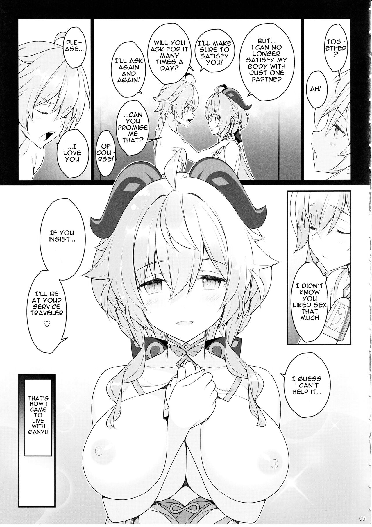 (C102) [Yuusha-sama Go-ikkou (Nemigi Tsukasa)] Gokuraku Kikou Kan (Genshin Impact) [English] [Taserman420] image number 8