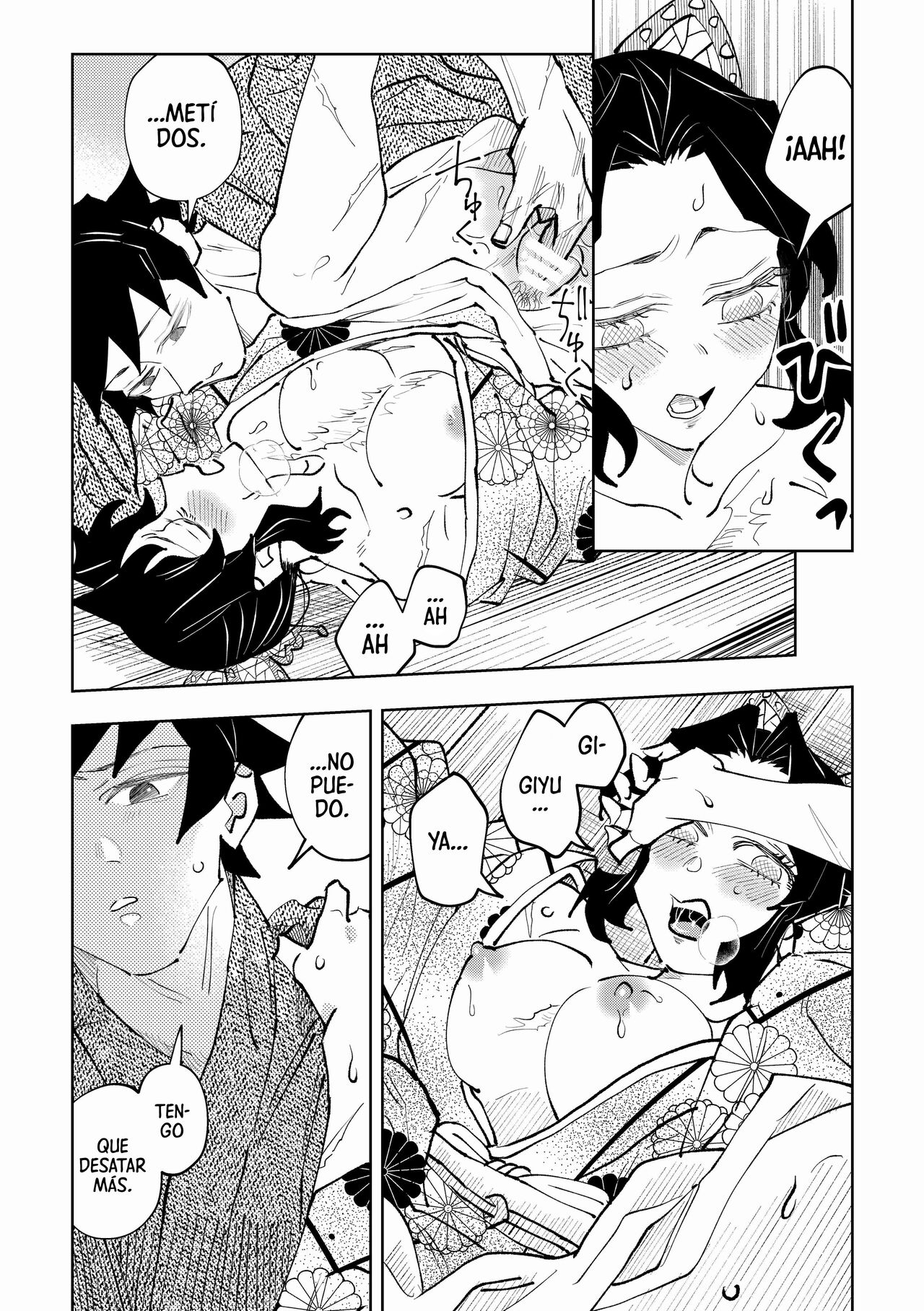 [Watz (Haze)]  Hazama | Brecha (Kimetsu no Yaiba)  [Spanish] [Mister Nugget] [Digital] image number 42