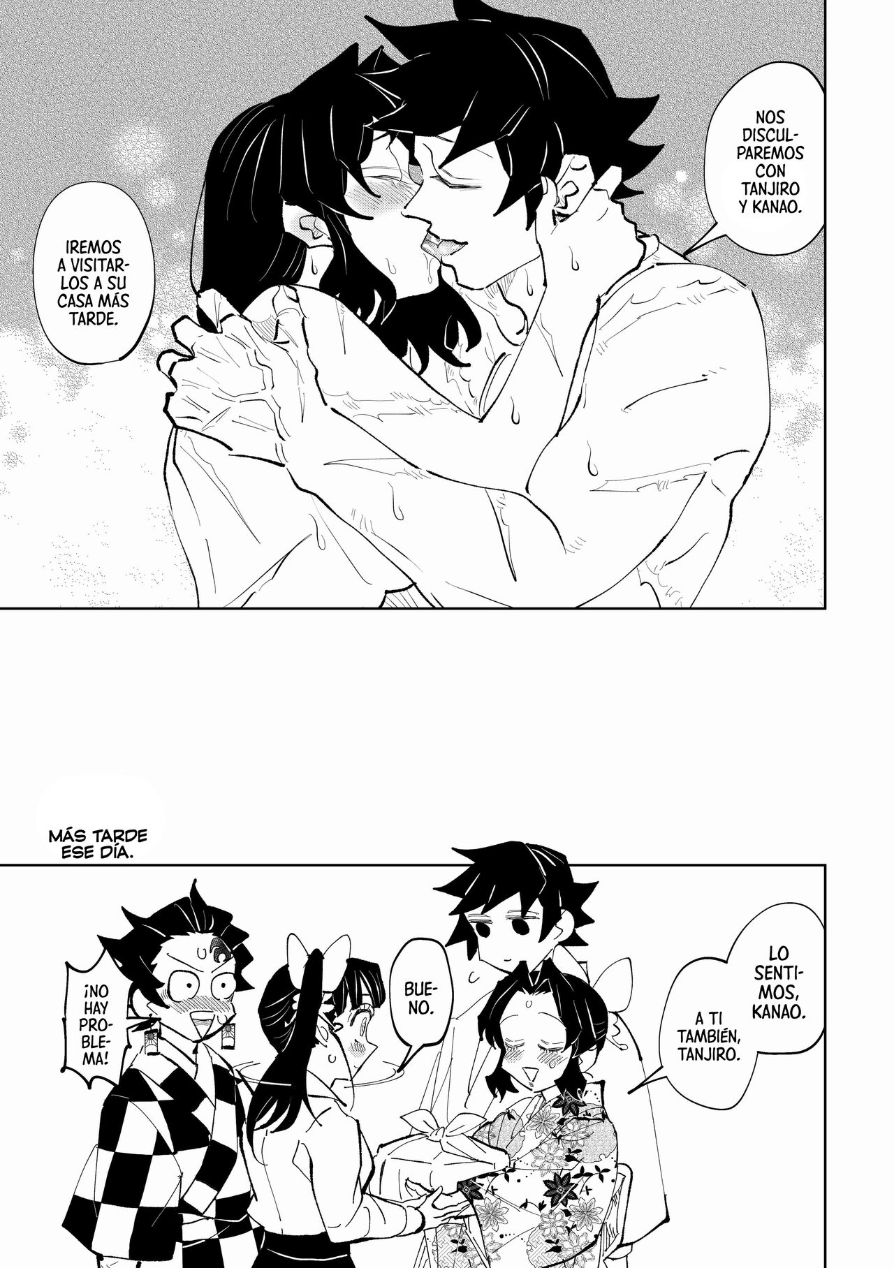 [Watz (Haze)]  Hazama | Brecha (Kimetsu no Yaiba)  [Spanish] [Mister Nugget] [Digital] image number 59