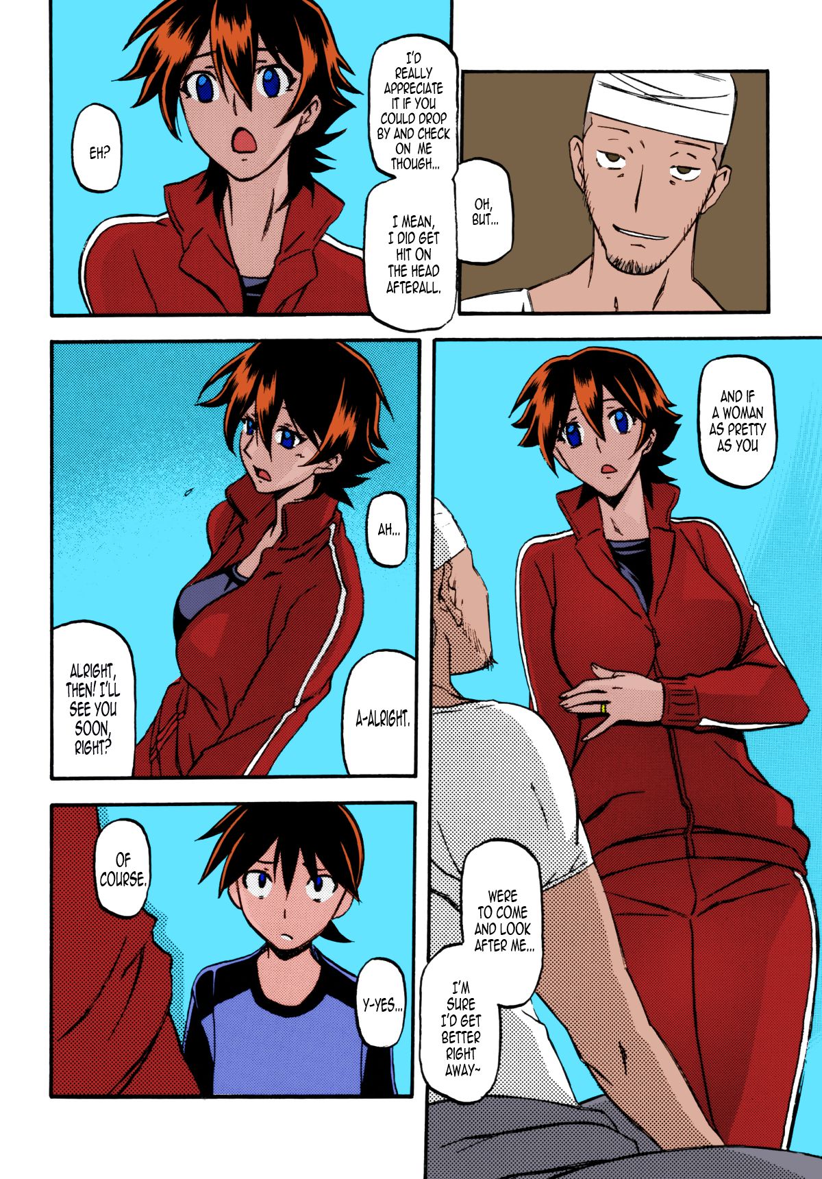 (C84) [Sankaku Apron (Sanbun Kyoden, Umu Rahi)] Akebi no Mi - Yuuko [English] [B.E.C. Scans] [Colorized] Bildnummer 5