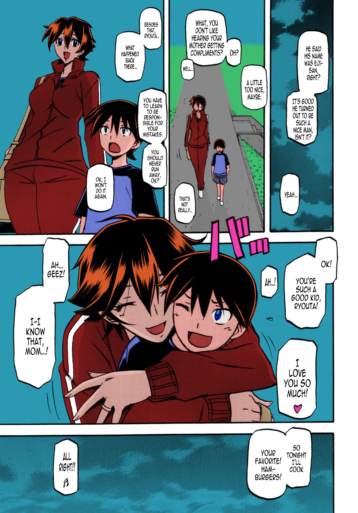 (C84) [Sankaku Apron (Sanbun Kyoden, Umu Rahi)] Akebi no Mi - Yuuko [English] [B.E.C. Scans] [Colorized] Bildnummer 6