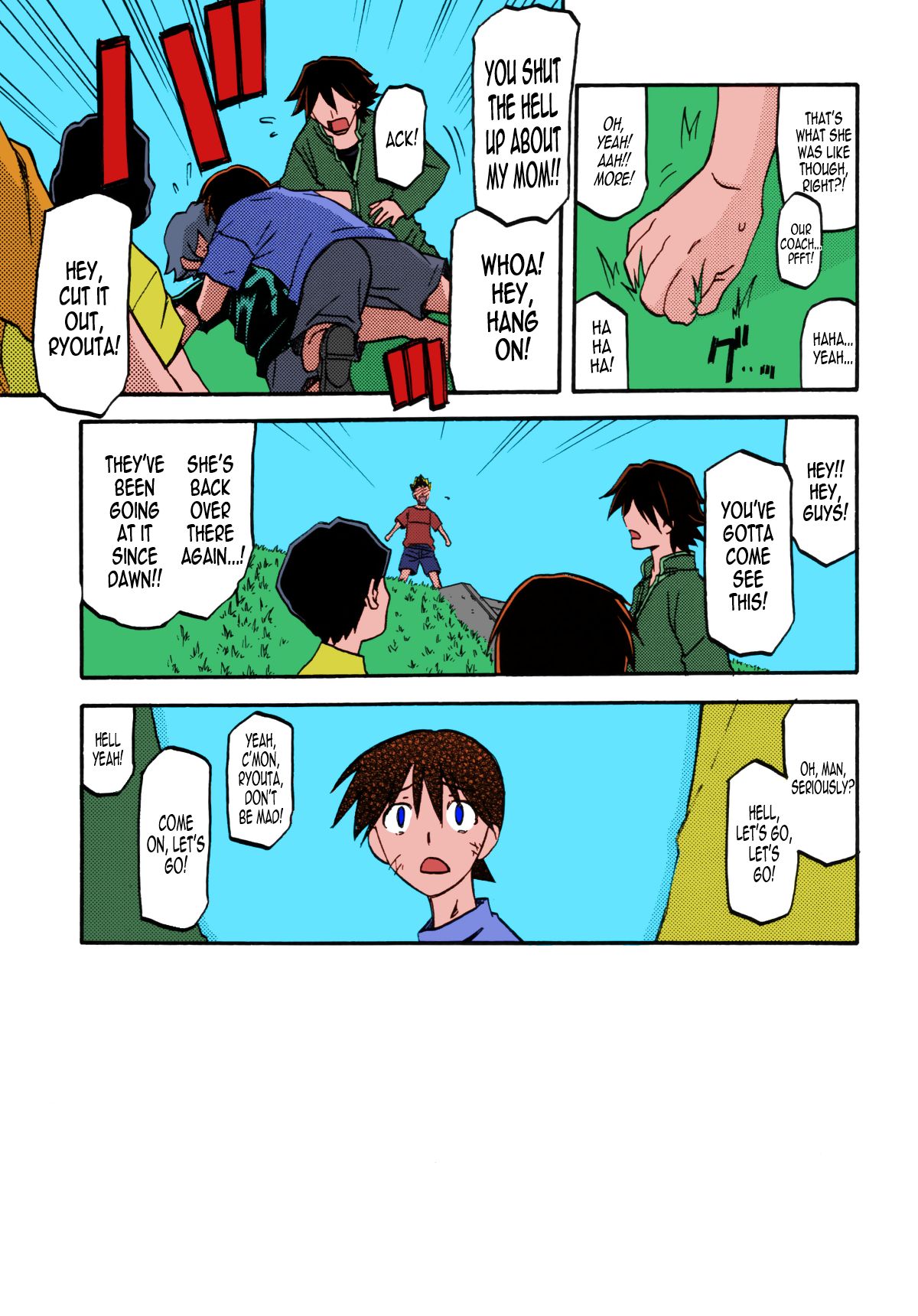 (C84) [Sankaku Apron (Sanbun Kyoden, Umu Rahi)] Akebi no Mi - Yuuko [English] [B.E.C. Scans] [Colorized] Bildnummer 21