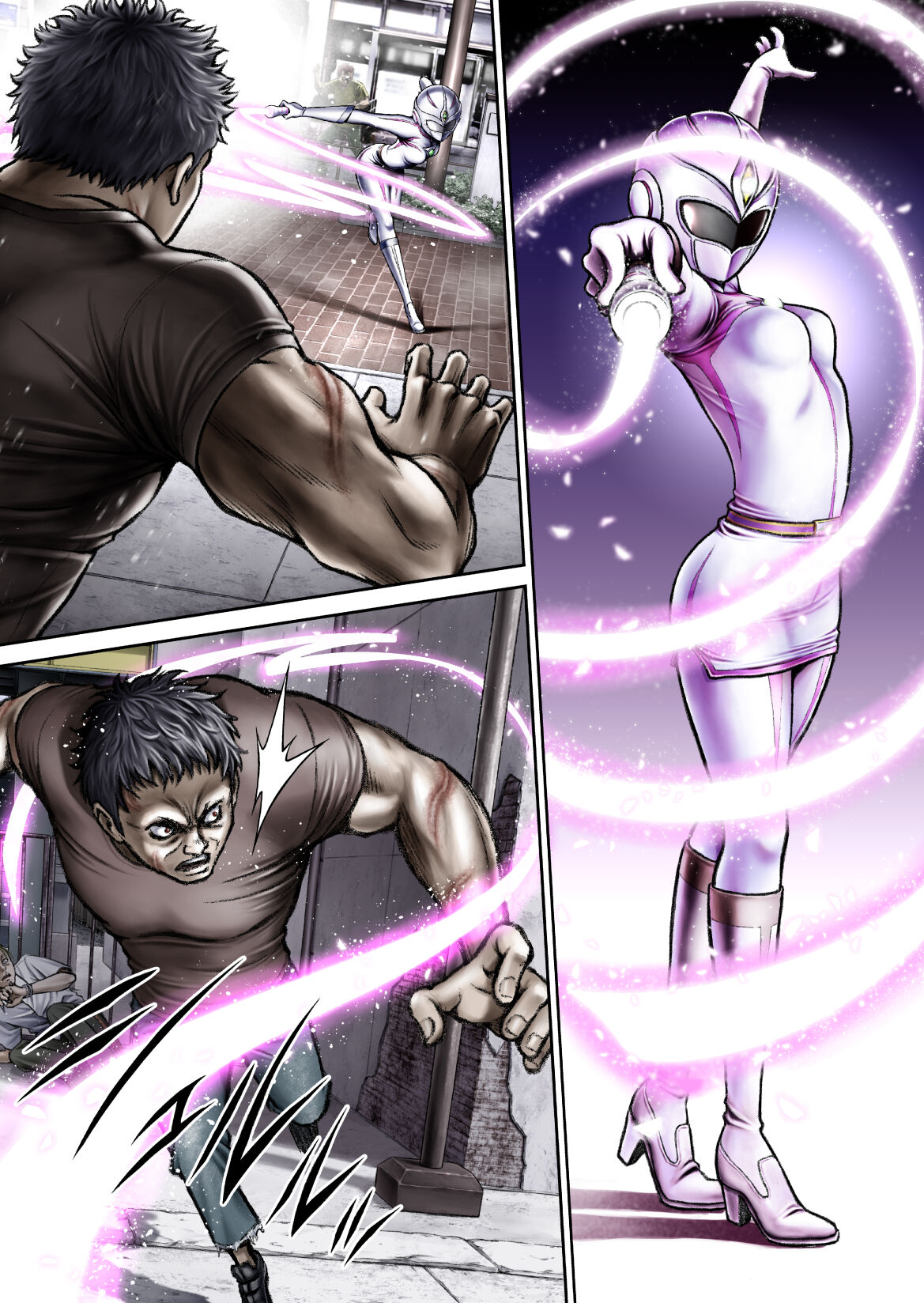 [Circle Ojisan] Sentai pink haiboku no yoru [Digital] 画像番号 46