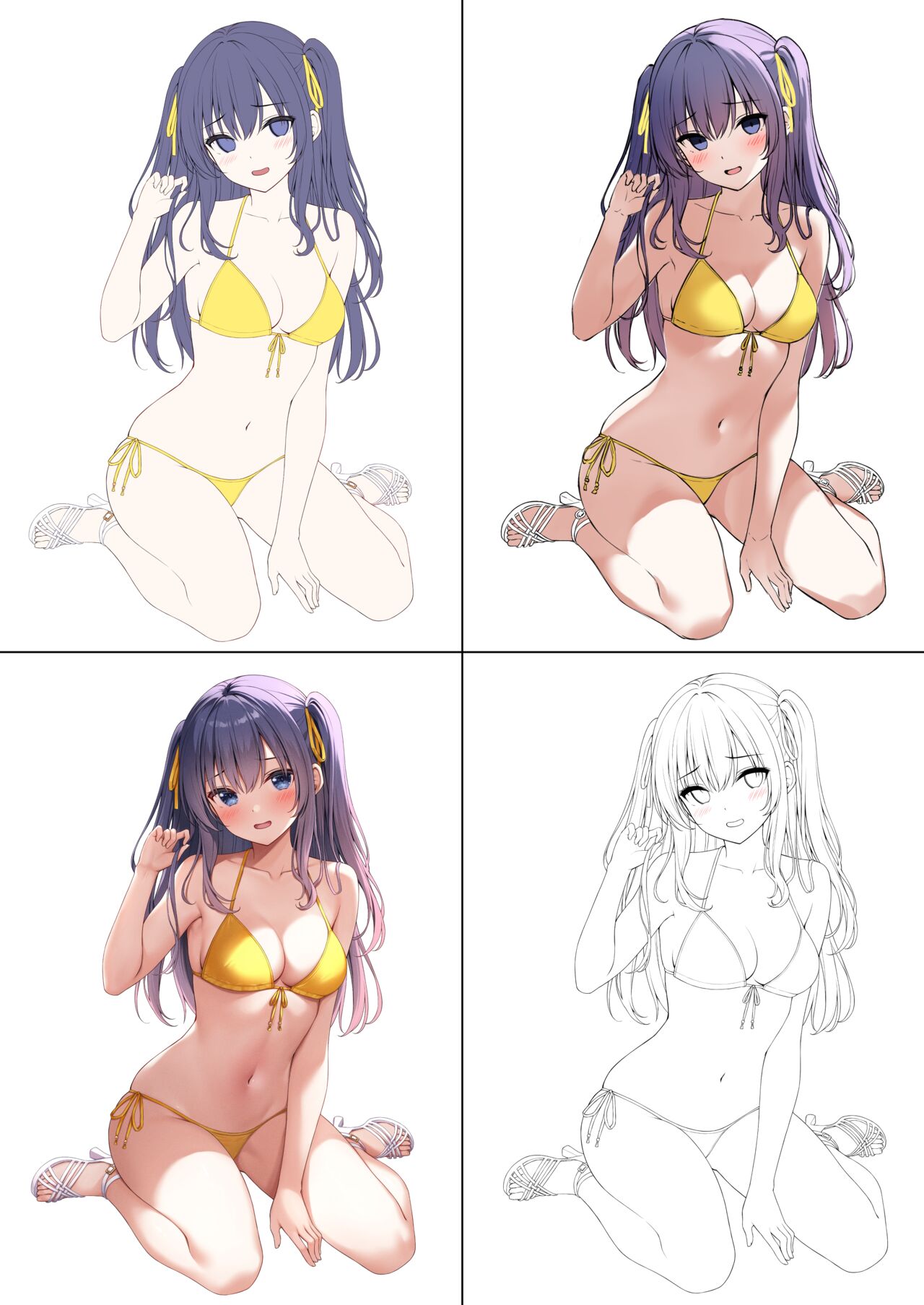 [Mono Letter (Karutamo)] Ecchi na Onaka Kansatsu. Onaka×Mizugi [Digital] image number 27