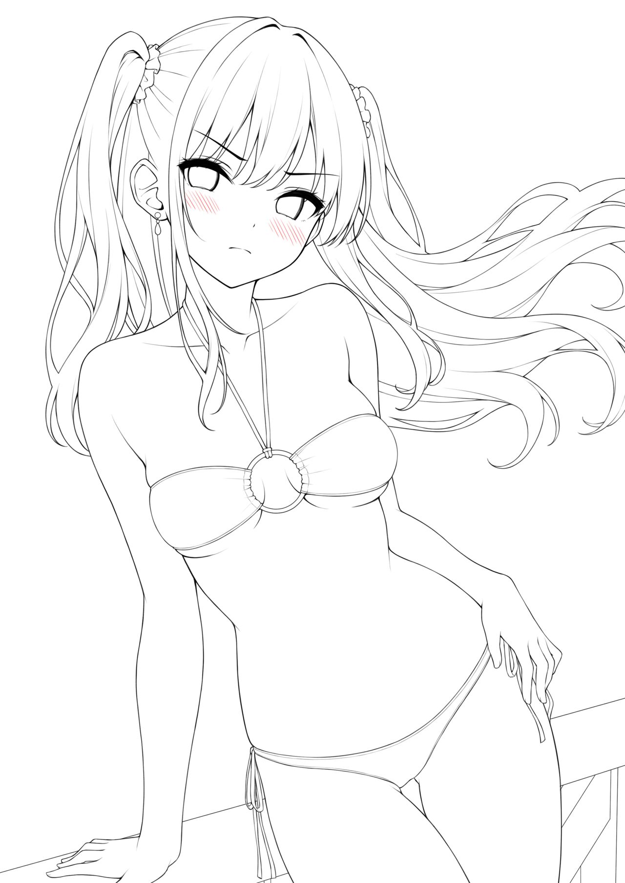 [Mono Letter (Karutamo)] Ecchi na Onaka Kansatsu. Onaka×Mizugi [Digital] image number 28