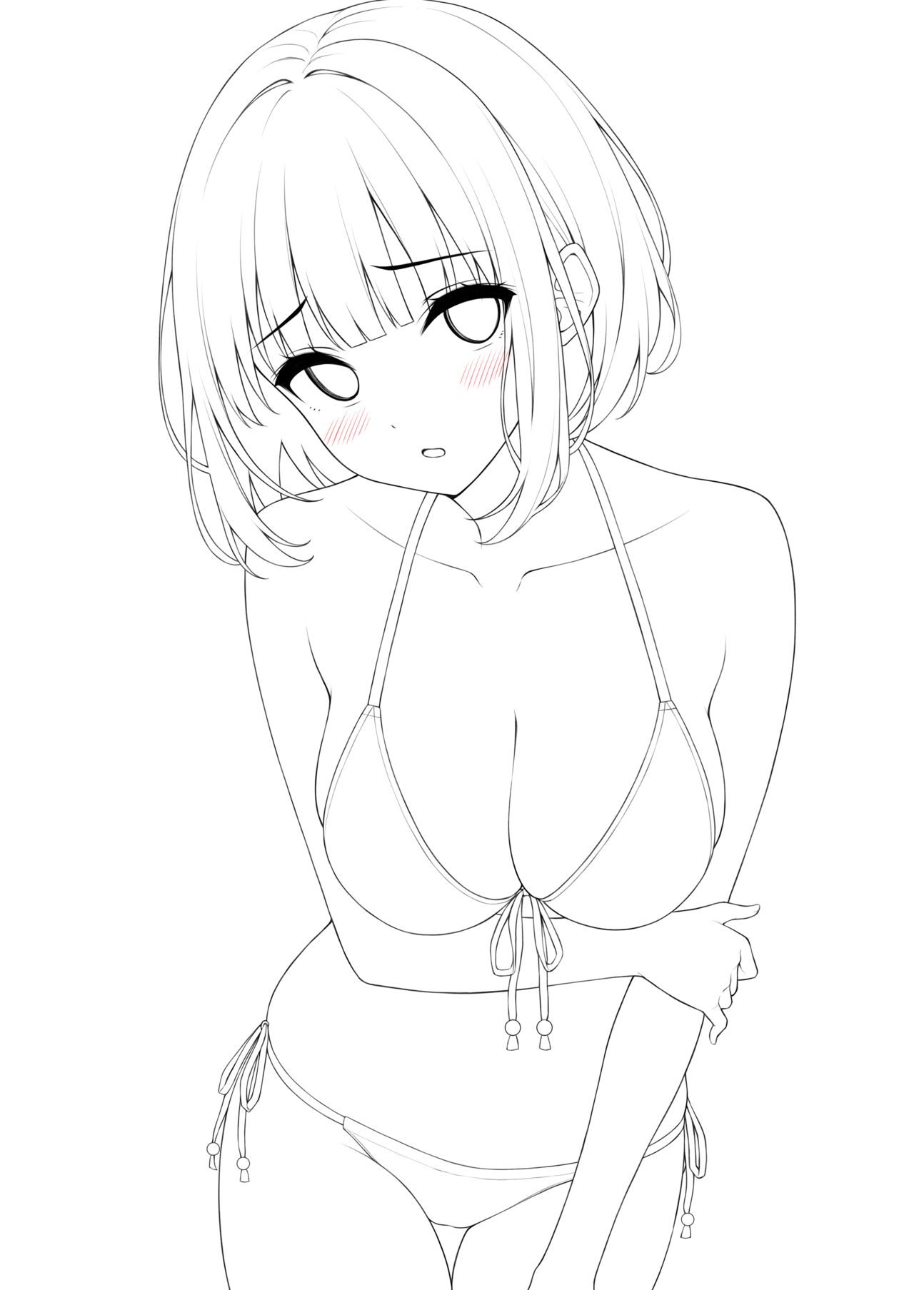 [Mono Letter (Karutamo)] Ecchi na Onaka Kansatsu. Onaka×Mizugi [Digital] image number 34