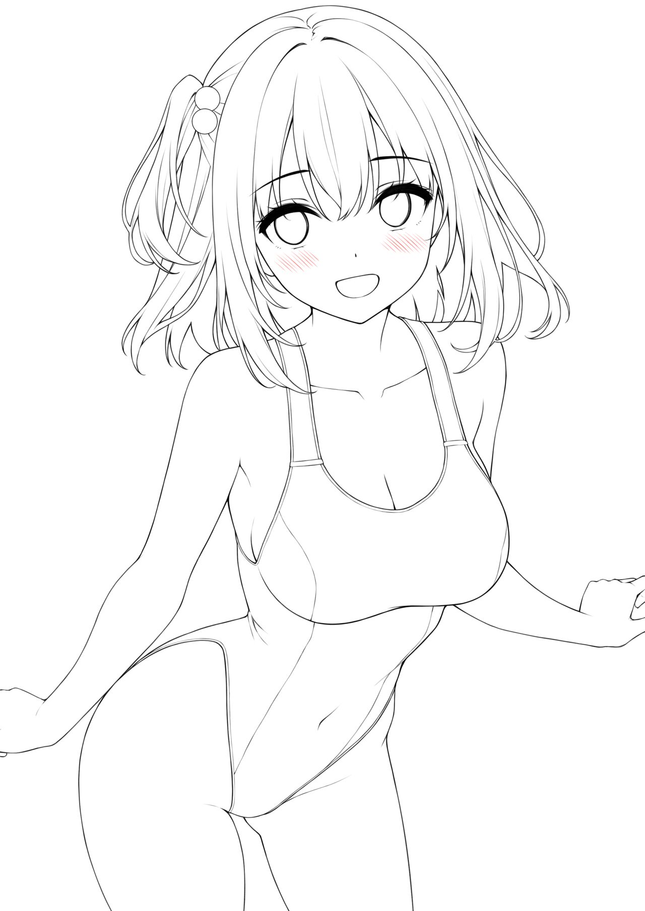 [Mono Letter (Karutamo)] Ecchi na Onaka Kansatsu. Onaka×Mizugi [Digital] image number 40