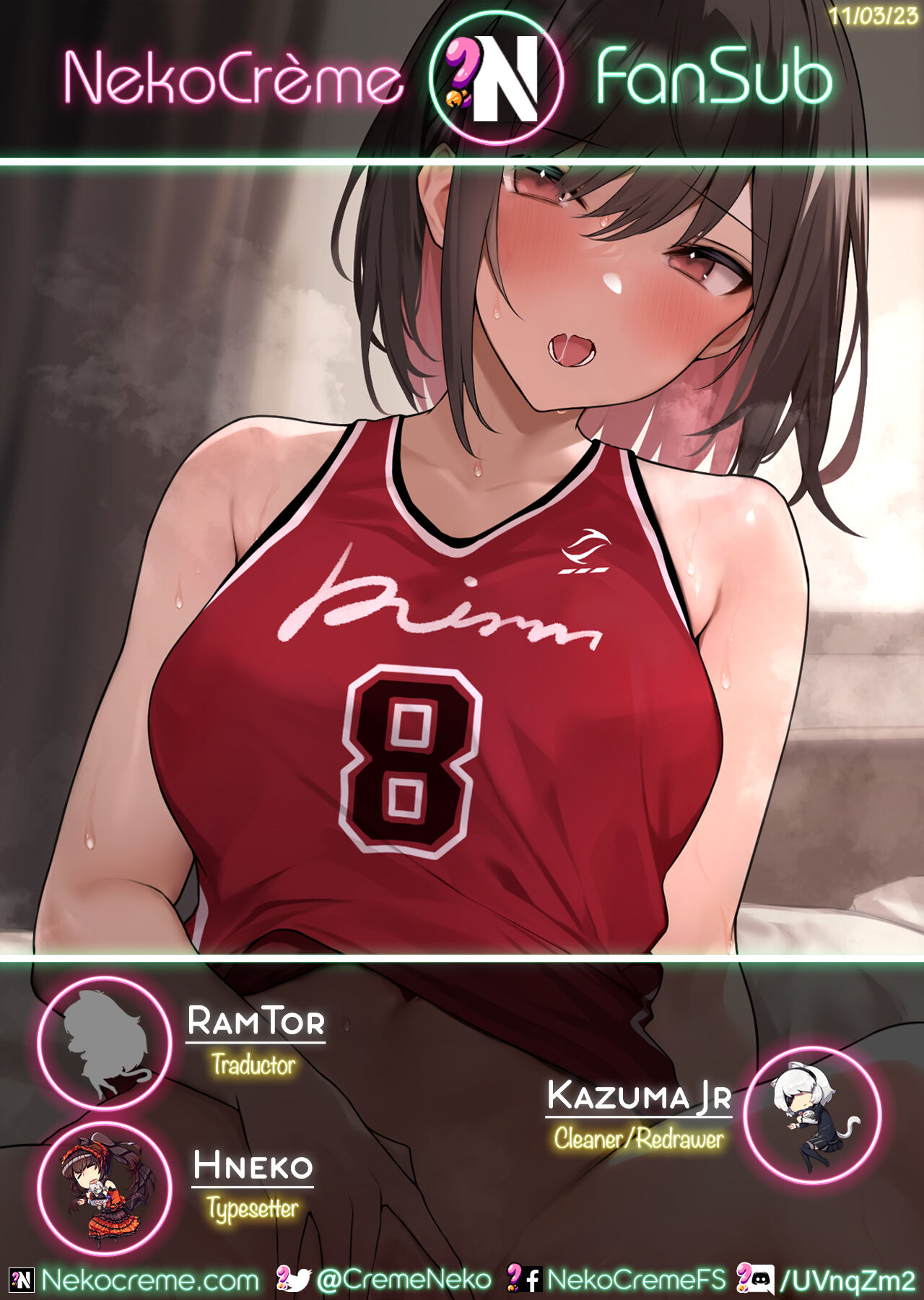 [Misaki (T-Man)] Un libro sobre como tener sexo con una amiga de la infancia que es un popular príncipe entre las chicas, pero que en realidad es una gata masoquista [NekoCreme] [Spanish] numero di immagine  45