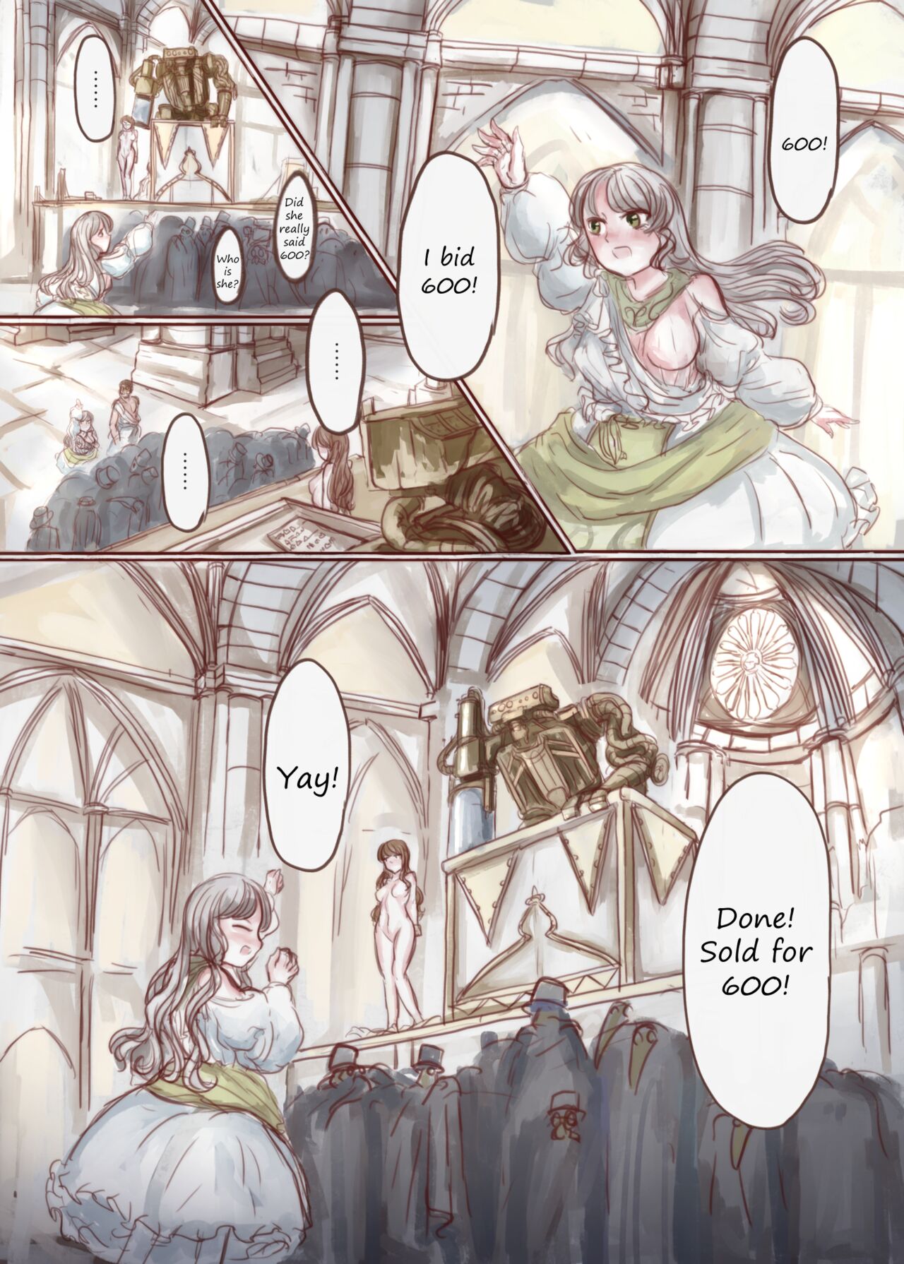 [Voyage Kenkyuu Club (Skylos)] Kanemochi no Ojou-sama ga Dorei o Katte Wanko ni Kaizou suru Hon imagen número 10