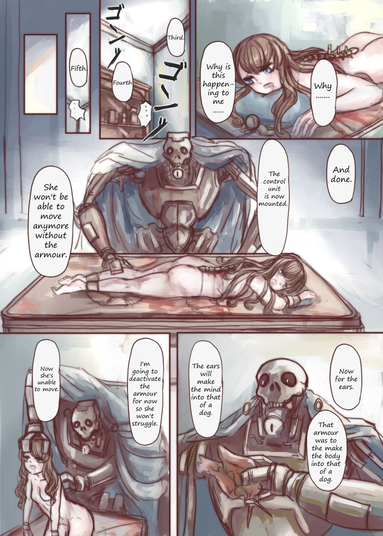 [Voyage Kenkyuu Club (Skylos)] Kanemochi no Ojou-sama ga Dorei o Katte Wanko ni Kaizou suru Hon imagen número 21