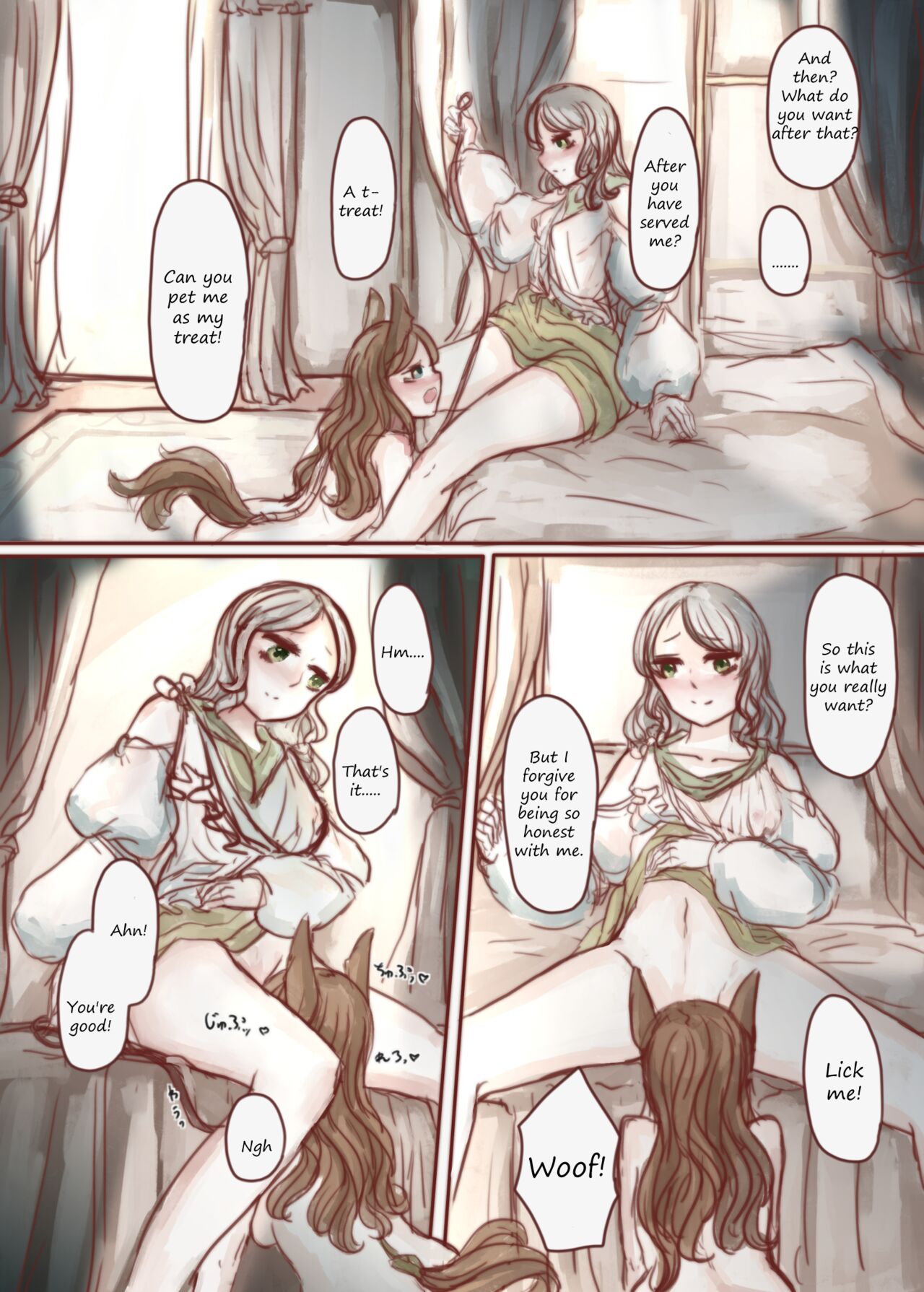 [Voyage Kenkyuu Club (Skylos)] Kanemochi no Ojou-sama ga Dorei o Katte Wanko ni Kaizou suru Hon imagen número 35