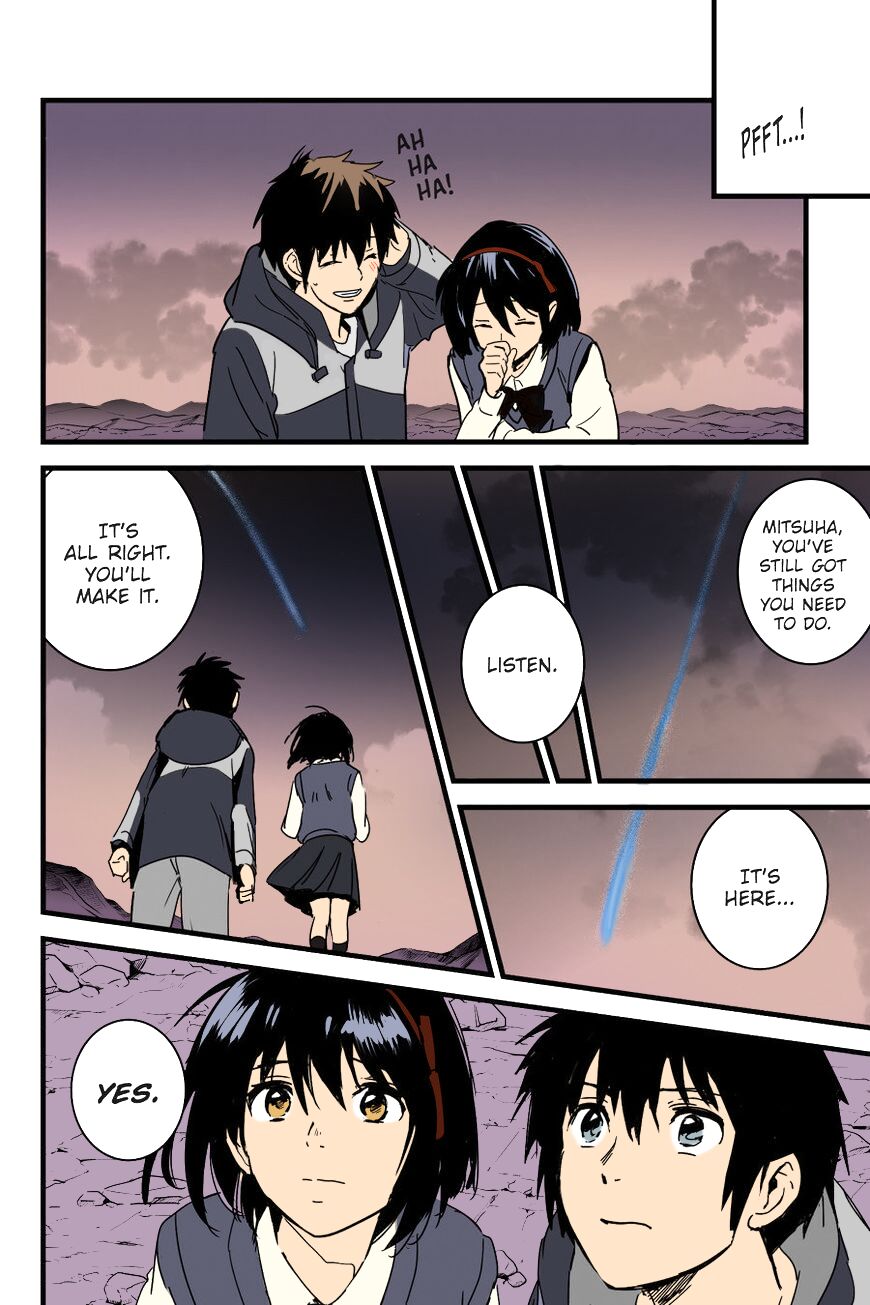 Mitsuha ~Netorare~ (Kimi no Na wa.) [Syukurin] (Colorized by mikakucoloring) [English] [Colorized] Bildnummer 5