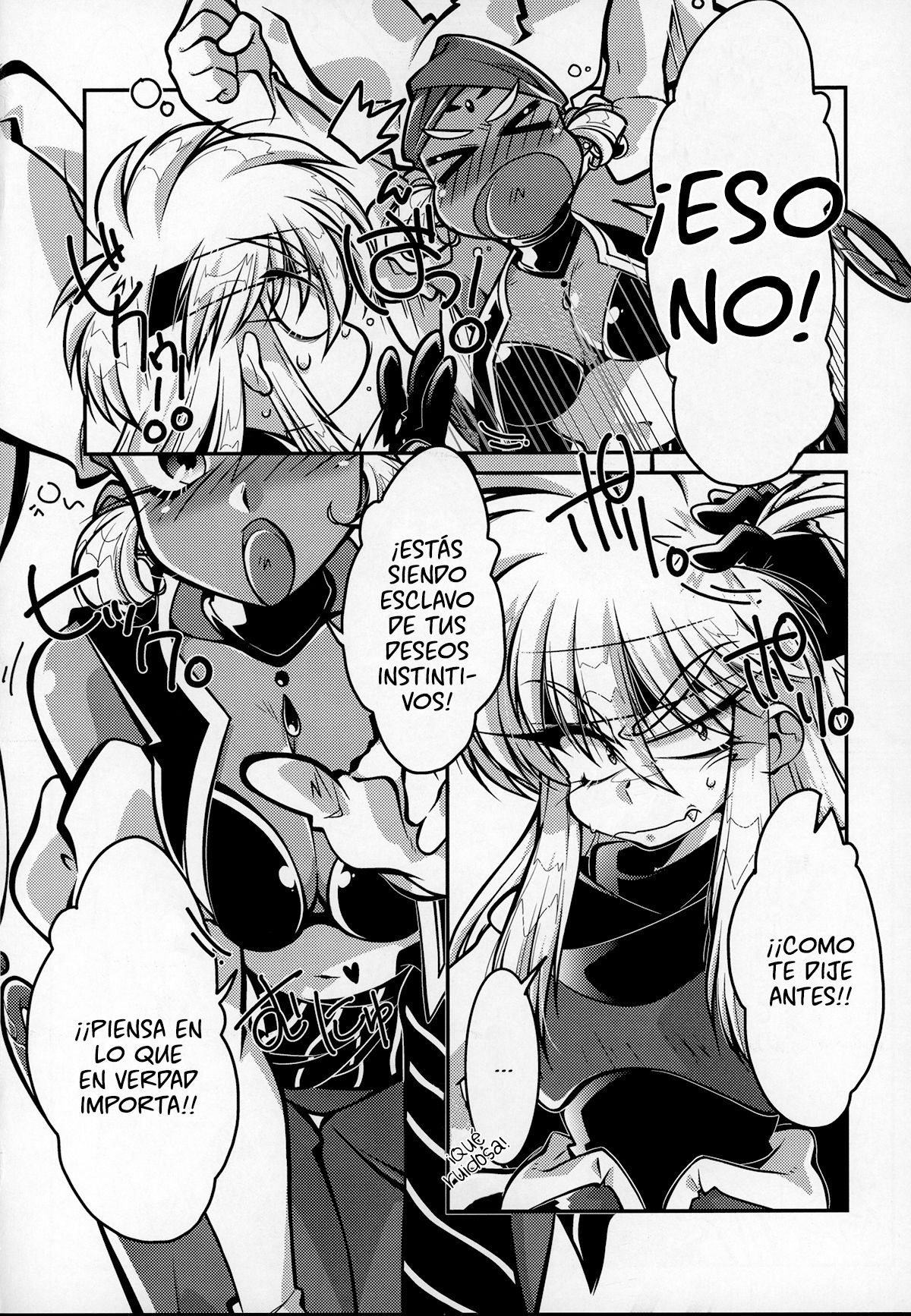 (C96) [RinRinDou (Suzusato Rinka)] Tokimeki wa Prism (Gokudo-kun Manyuuki) [Spanish] image number 3