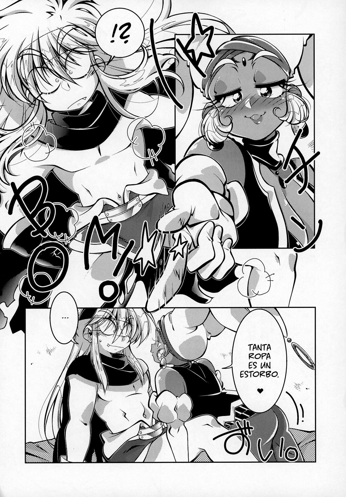 (C96) [RinRinDou (Suzusato Rinka)] Tokimeki wa Prism (Gokudo-kun Manyuuki) [Spanish] image number 10