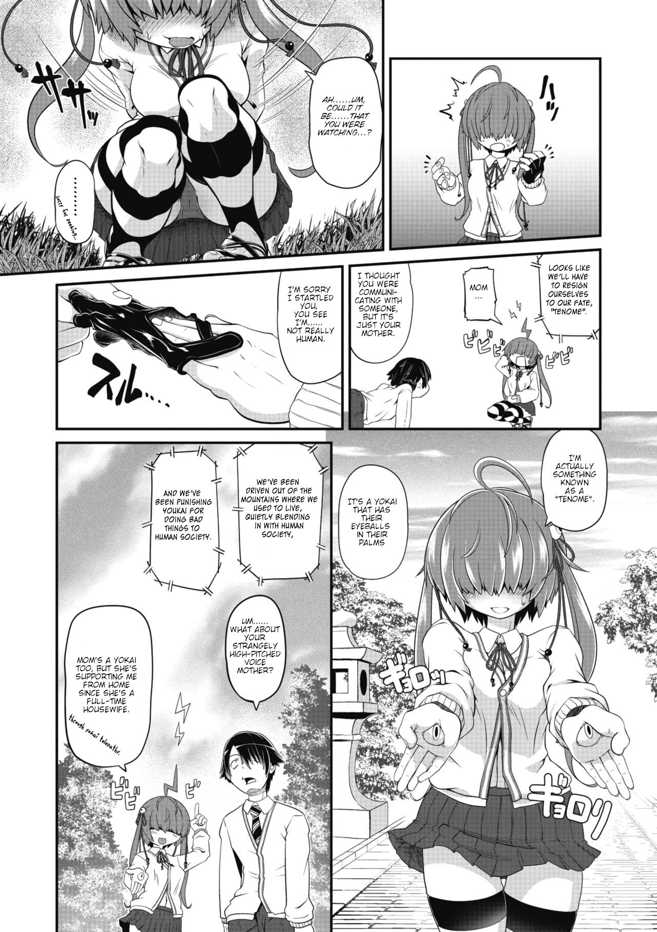 [Takura Mahiro] TeTeTe-Tenome-chan (COMIC GAIRA Vol. 07) [Hikikomori Robot] [Edited MTL] numero di immagine  3