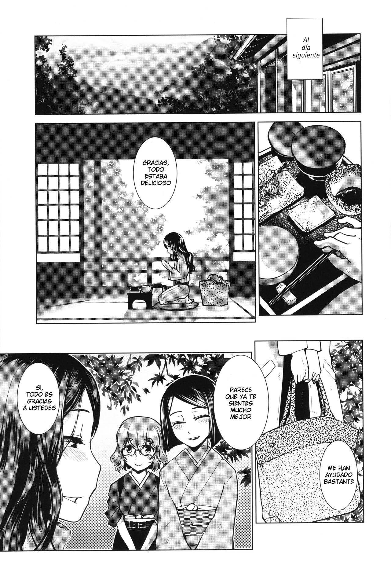 [Kamotama] Futanari Okami no Namahame Hanjouki [Spanish] [Harenchi no Fansub] [Decensored] image number 39