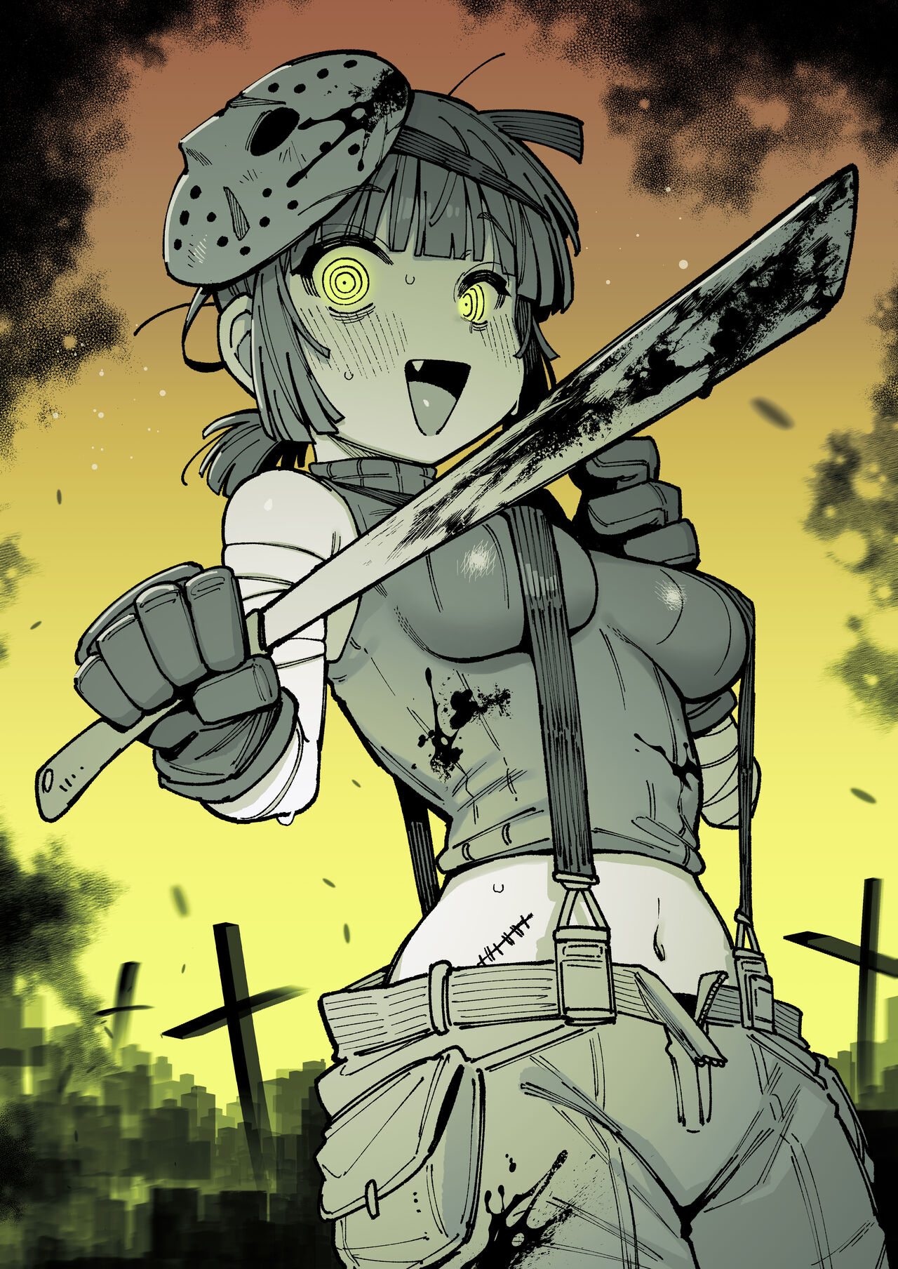 [Hoshoku Shoujo (Karasu Chan)] Ie ga Shike Sugite Haete Kita Genkaku Yuuhatsu Kinoko wo Gosyoku Shite Hatsujyou Shita Ato no Are ya Kore |  집이 너무 습해서 자란 환각을 유발하는 버섯을 잘못 먹고 발정이 나서 생긴 일들 [Korean] [Team Edge] [Digital] 画像番号 58