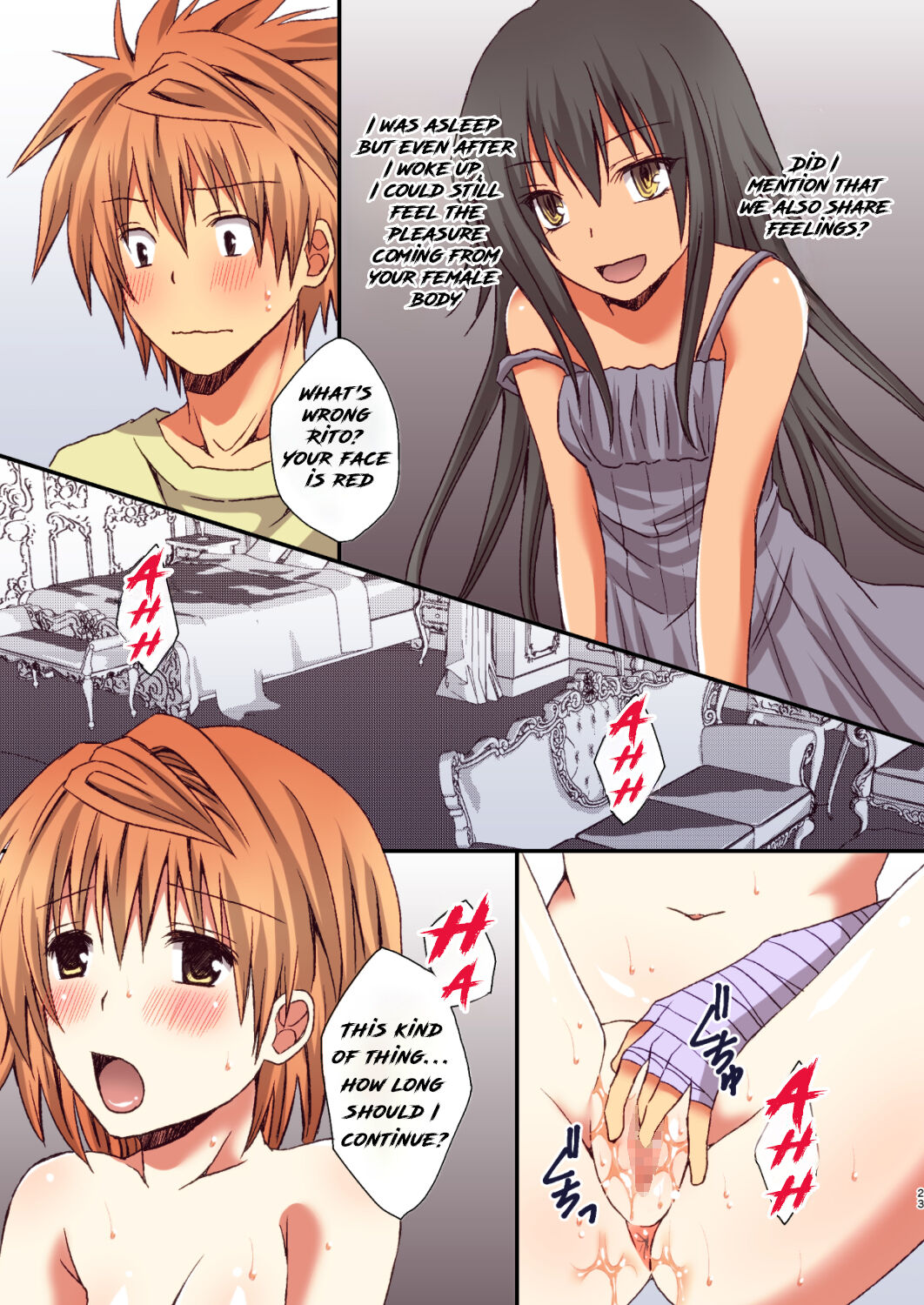 [Hyogetsu (Momonoki Fum)] Riko no Aijin Keiyaku (To LOVE-Ru)  [English] [EHCOVE] image number 23