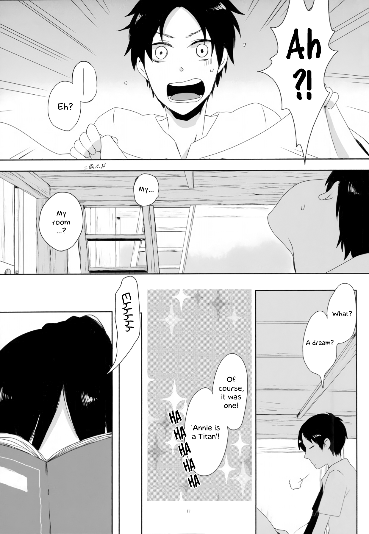 [Let's Meet in Wuthering Heights. (Itoh Kani)] ATTACK ON GIRLS (Shingeki no Kyojin)[English] image number 14