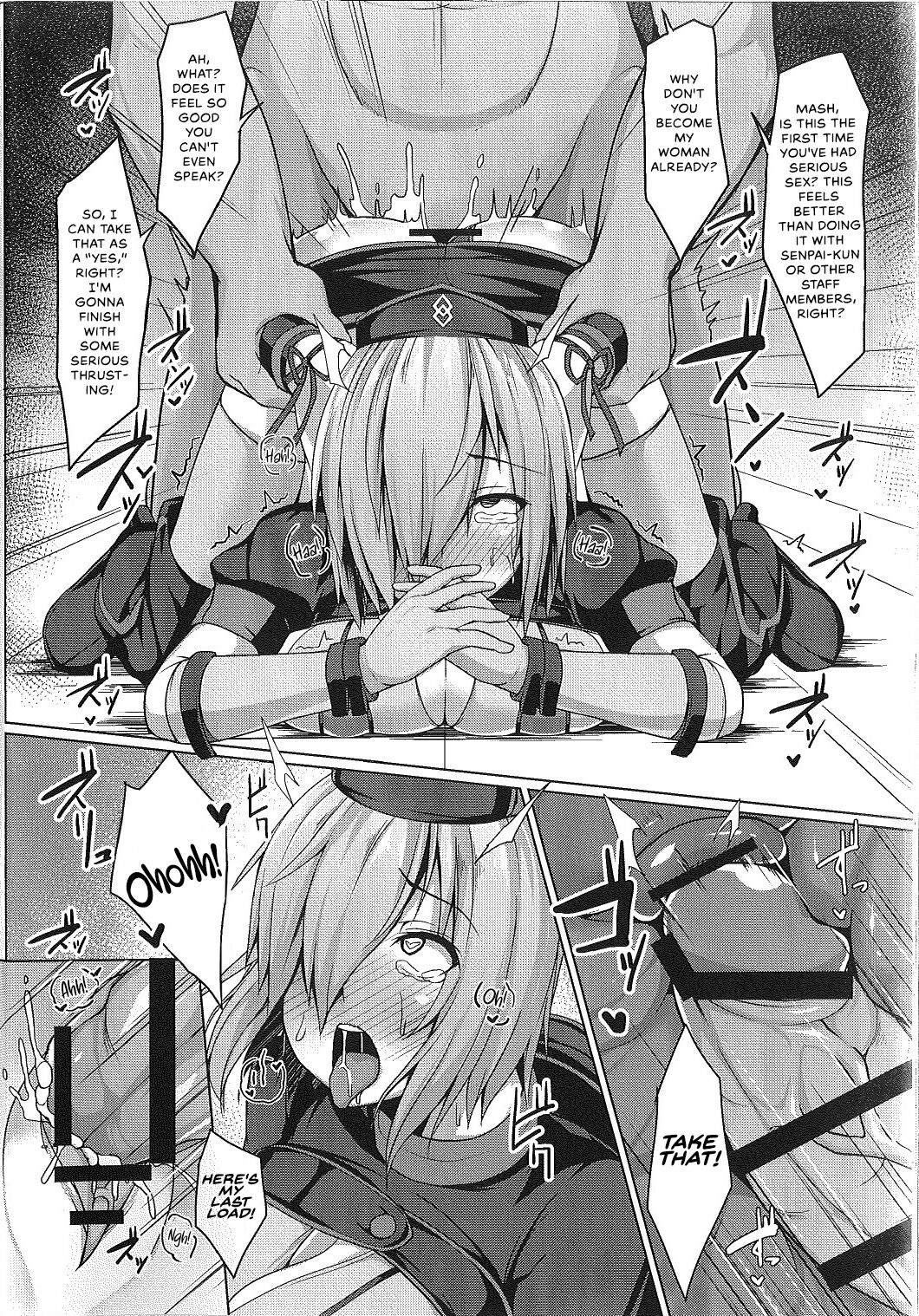 (C93) [Asanebou Crisis (Akaneman)] Senpai de wa Manzoku Dekimasen (Fate/Grand Order) [English] {Hennojin} 画像番号 18