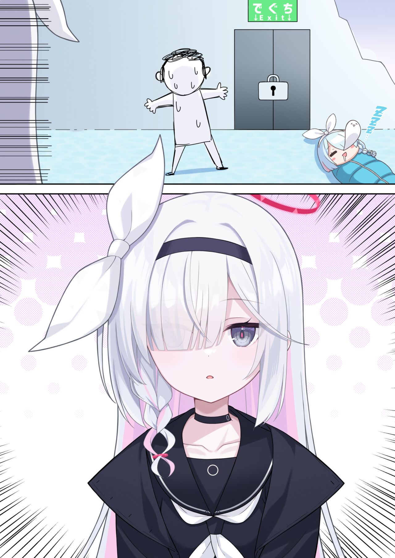 [Fukemachi] Purana Chann To xxx Shinaito Derarenai Heya | 不和普拉娜酱一起XXX就出不去的房间 (Blue Archive) [Chinese] [欶澜汉化组] [Digital] image number 23