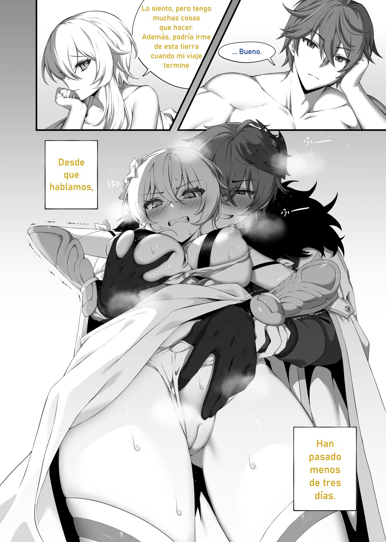 [IA1010] Yukiguni kara kita Koibito | Amante del pais nevado (Genshin Impact) [Spanish] numero di immagine  9