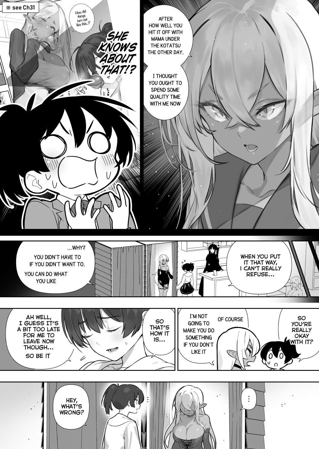 [Kawakami Masaki] Futanari no Elf [English] [Decensored] [Ongoing] Bildnummer 214