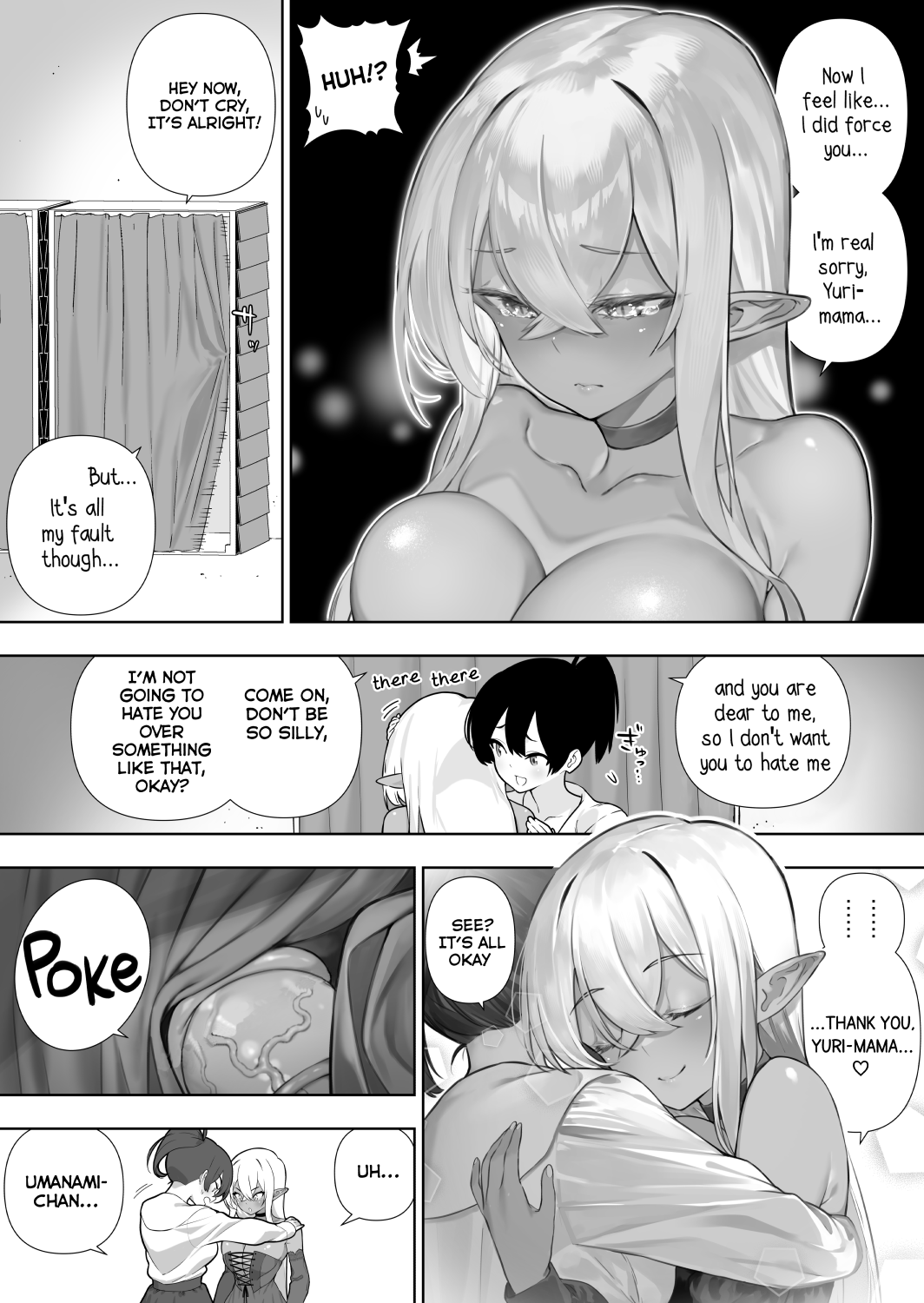 [Kawakami Masaki] Futanari no Elf [English] [Decensored] [Ongoing] Bildnummer 215