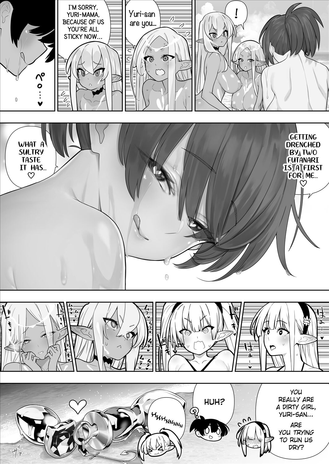 [Kawakami Masaki] Futanari no Elf [English] [Decensored] [Ongoing] Bildnummer 274