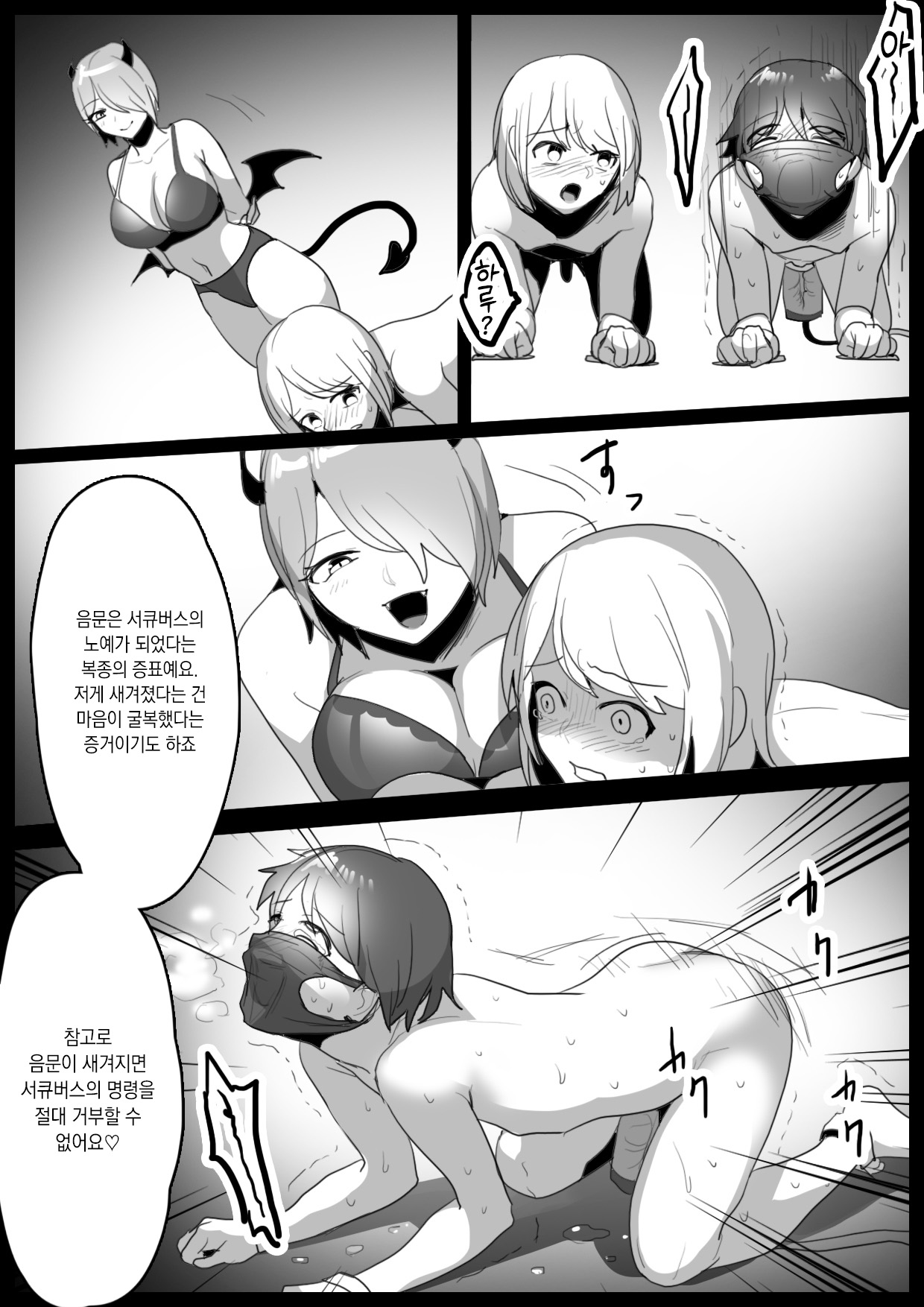 [Permission (Toppogi)] Sakubatsu ~Succubus Shimai ni Kachiku ni sarete Ochinchin o Shiborasechau Ohanashi~ | 착벌 ~서큐버스 자매의 가축이 되어 자지를 쥐어짜이는 이야기~ [Korean] Bildnummer 17