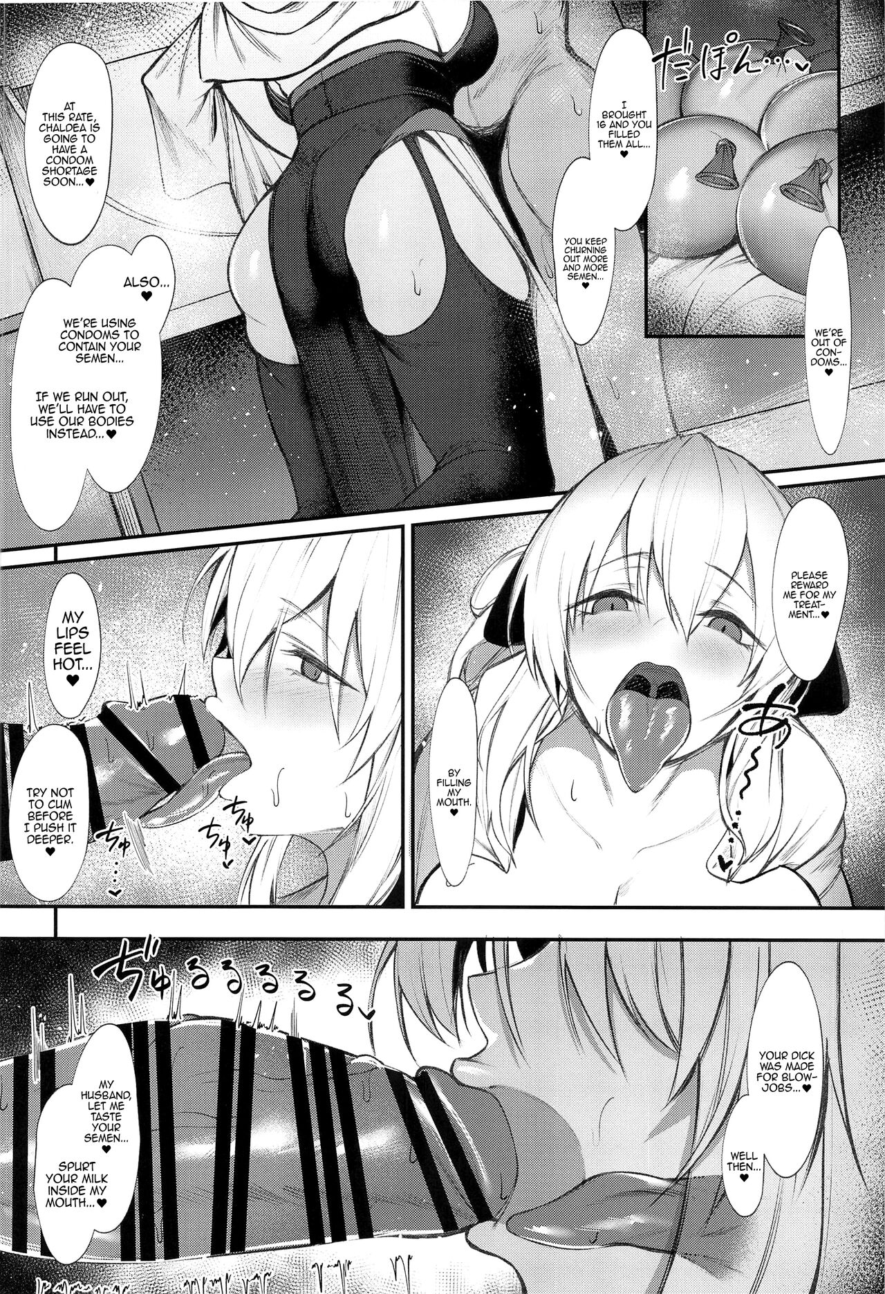 (C102) [ZENTANGLE (Hirasawa Zen)] Intou Sanshimai, Sei o Musaboru. | The Erotically Bewitching Three Sisters Crave Semen (Fate/Grand Order) [English] {Doujins.com} 21eme image