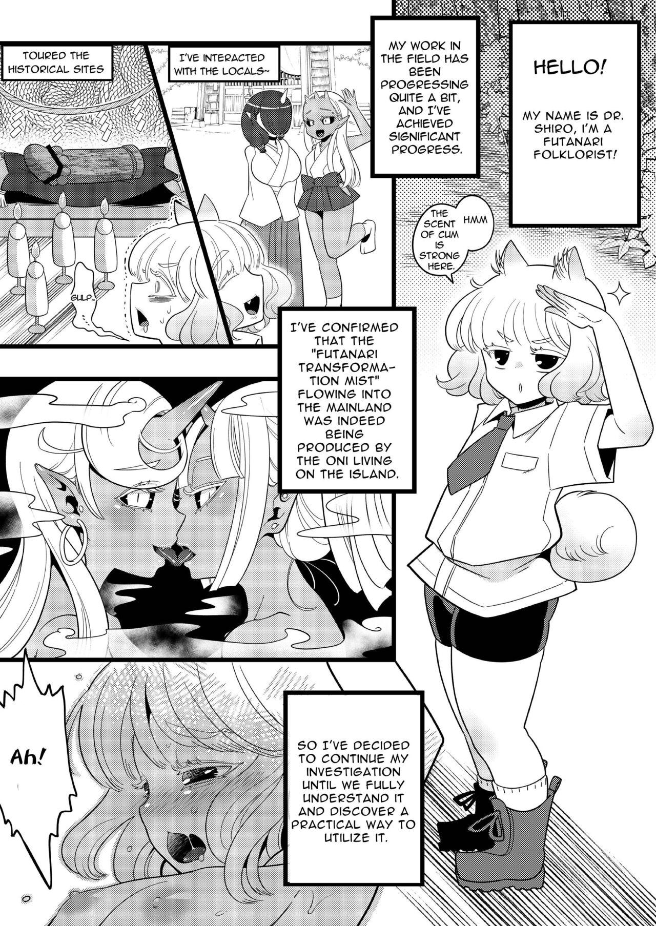 [Ijou Sentakubyori (Kashou)] Futanari Oni no Sumu Jima | The Island of Dick Slingin' Demon Girls [Digital] [English] [RWfuta] image number 62