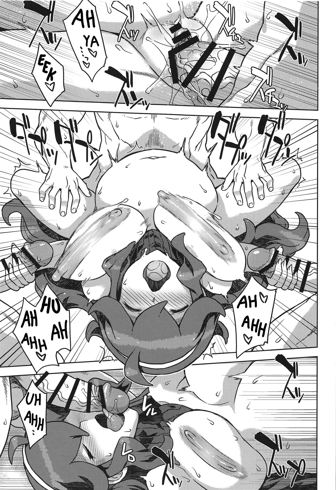 (C97) [Choujikuu Yousai Kachuusha (Denki Shougun)] Occult Mania-chan no Milk Factory 2 | Hex Maniac Milk Factory 2 (Pokémon) [English] 이미지 번호 10