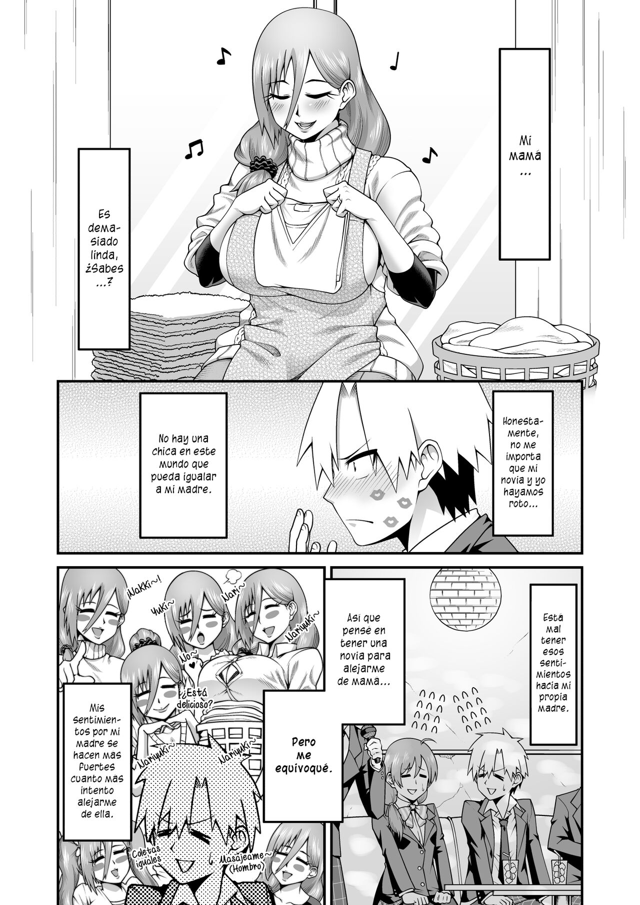 [Gekidan☆Onigashima (Shimayu)] Amaama na Mama ni Amayakasaretai [Spanish] [NeoDark Fansub] 画像番号 3