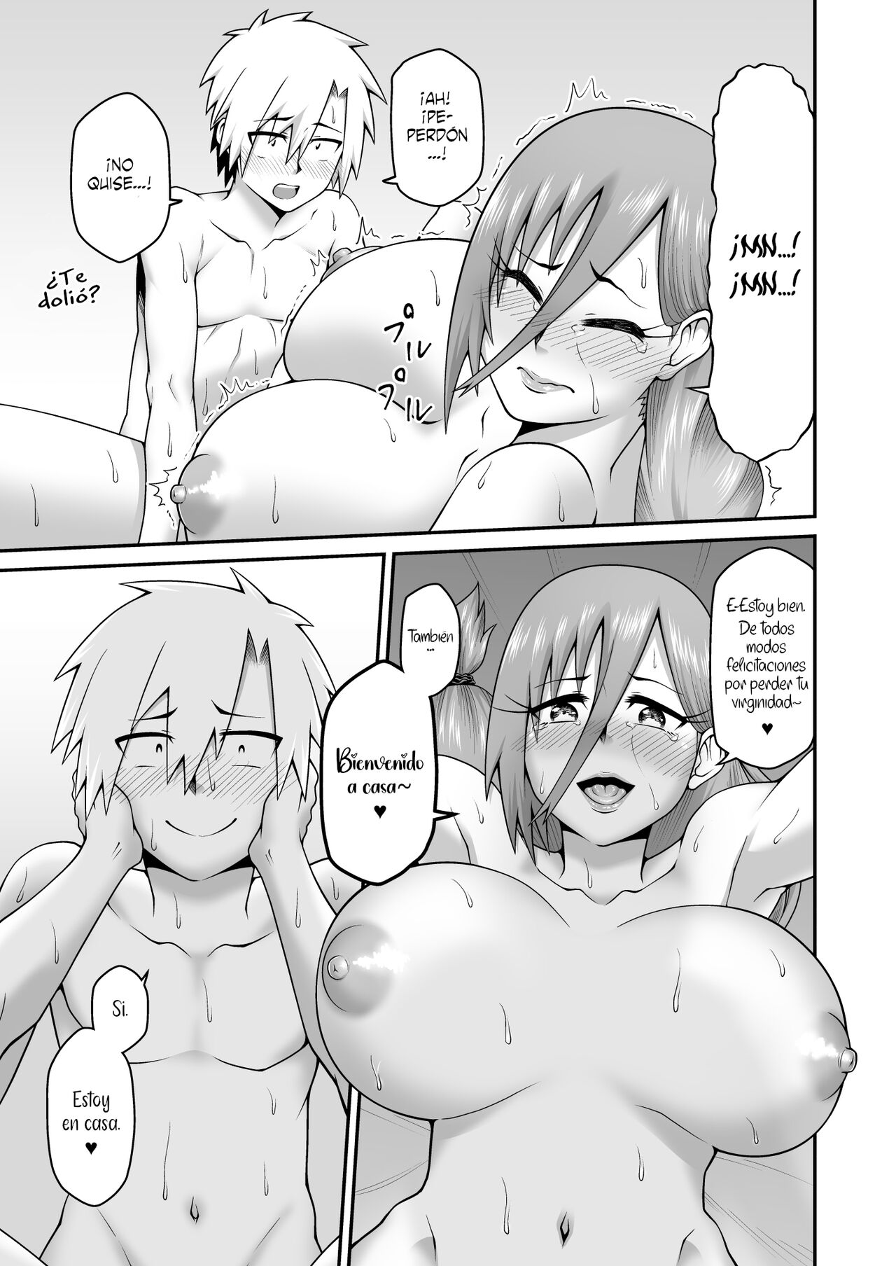 [Gekidan☆Onigashima (Shimayu)] Amaama na Mama ni Amayakasaretai [Spanish] [NeoDark Fansub] image number 18