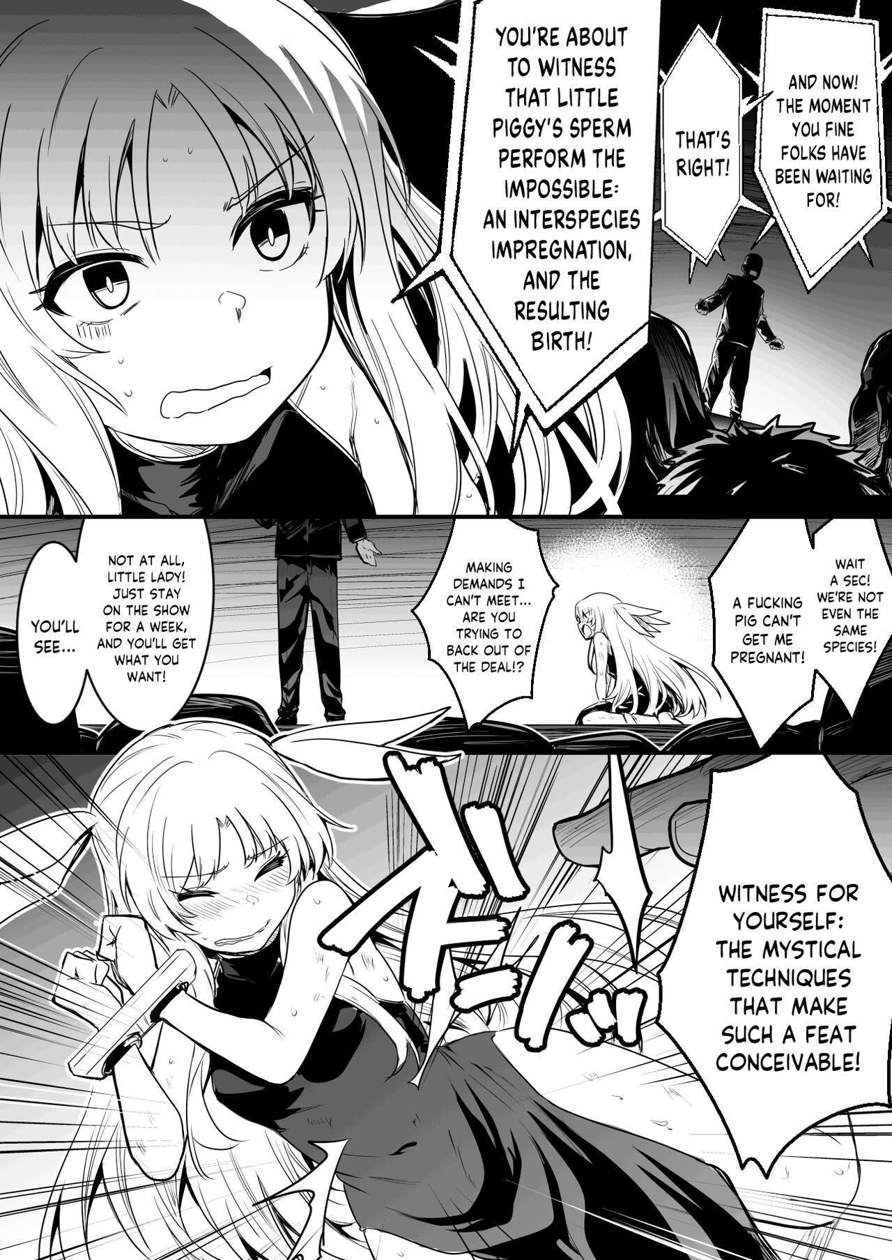 [Lefthand] Katagawari o Katte Ishukan Haramase Shussan Show ni Dasarechau Uranaishi-chan [English] numero di immagine  3