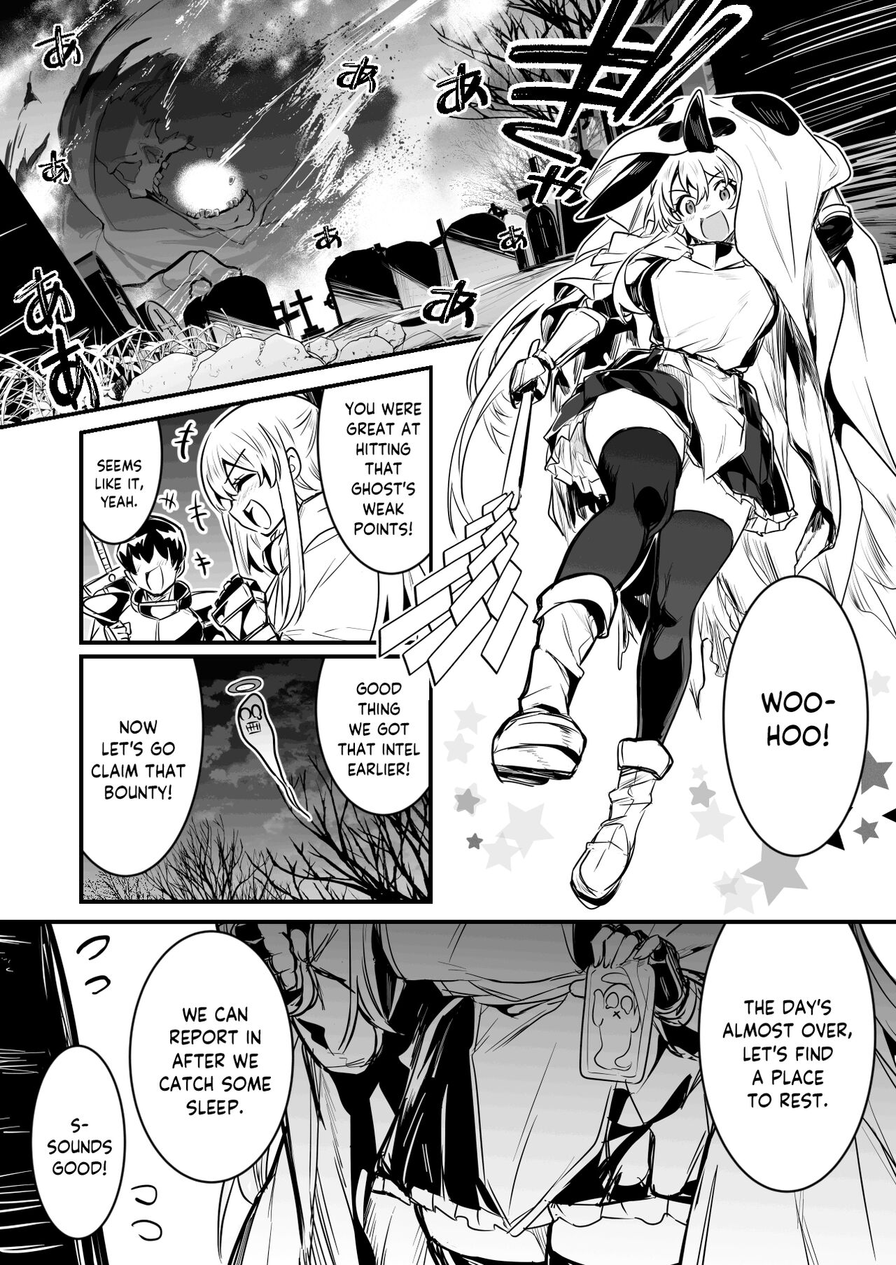 [Lefthand] Party o Kunda Otoko ni Neteiru Ma ni Nanpatsu mo Okasarechau Boukensha-chan [English] 图片编号 1