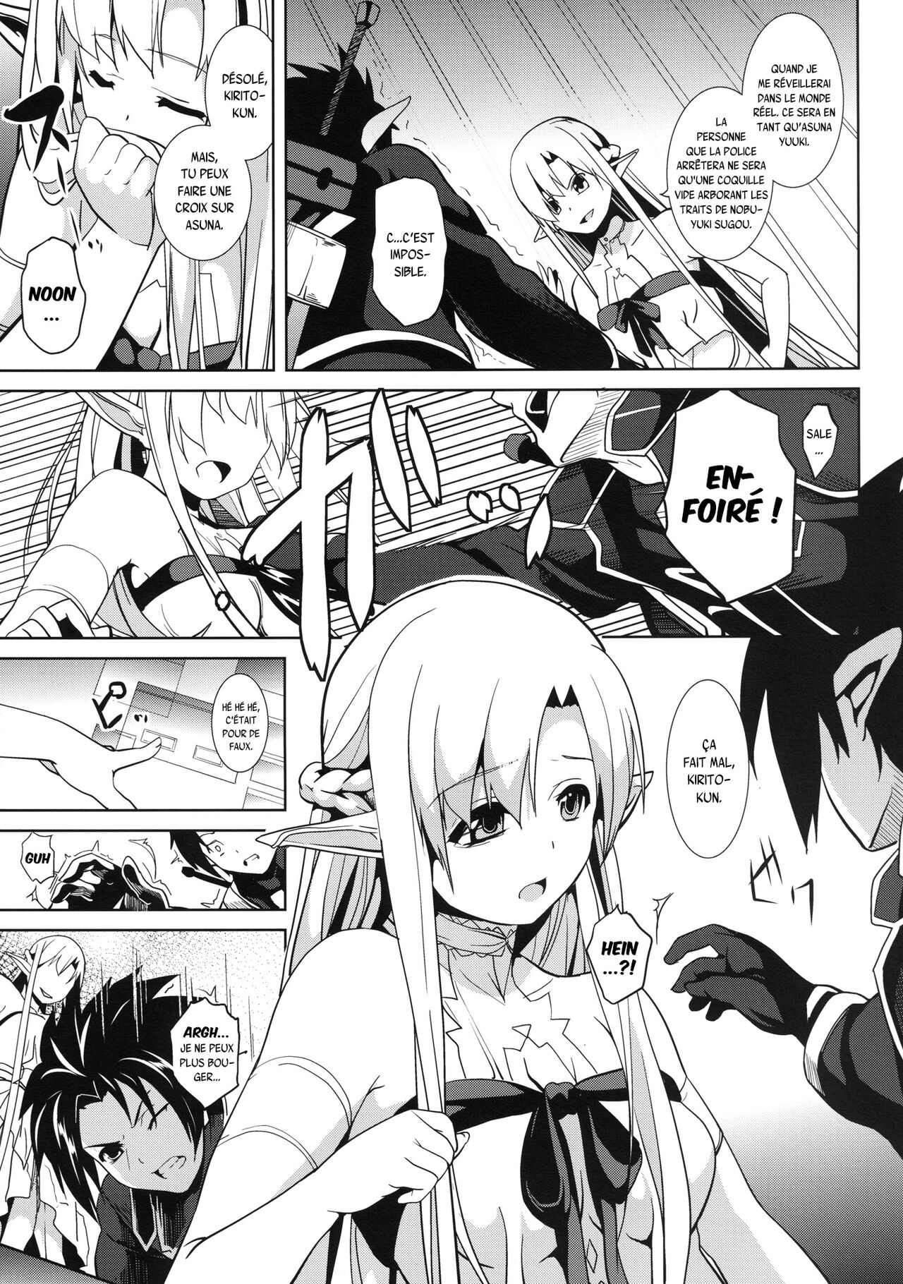 (C83) [Senpenbankashiki (DATE)] overwrite (Sword Art Online) [French] {SAXtrad} image number 7