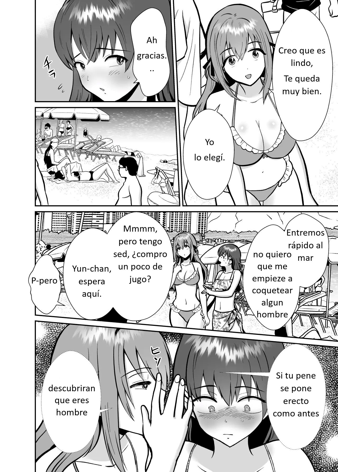 [Kinokko (Taguchi Monyata)] Kareshi Mochi MenHeal Joshi ni Koi o Shita Boku no Matsuro 3 [Spanish] image number 11