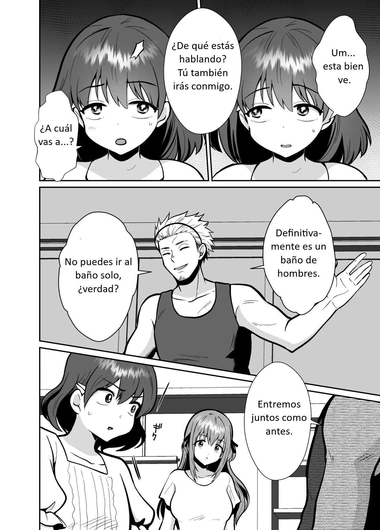 [Kinokko (Taguchi Monyata)] Kareshi Mochi MenHeal Joshi ni Koi o Shita Boku no Matsuro 3 [Spanish] image number 31