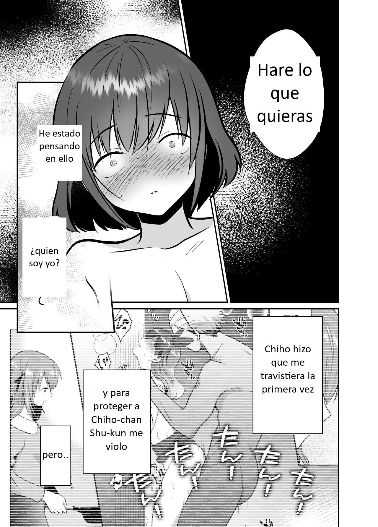 [Kinokko (Taguchi Monyata)] Kareshi Mochi MenHeal Joshi ni Koi o Shita Boku no Matsuro 3 [Spanish] image number 48