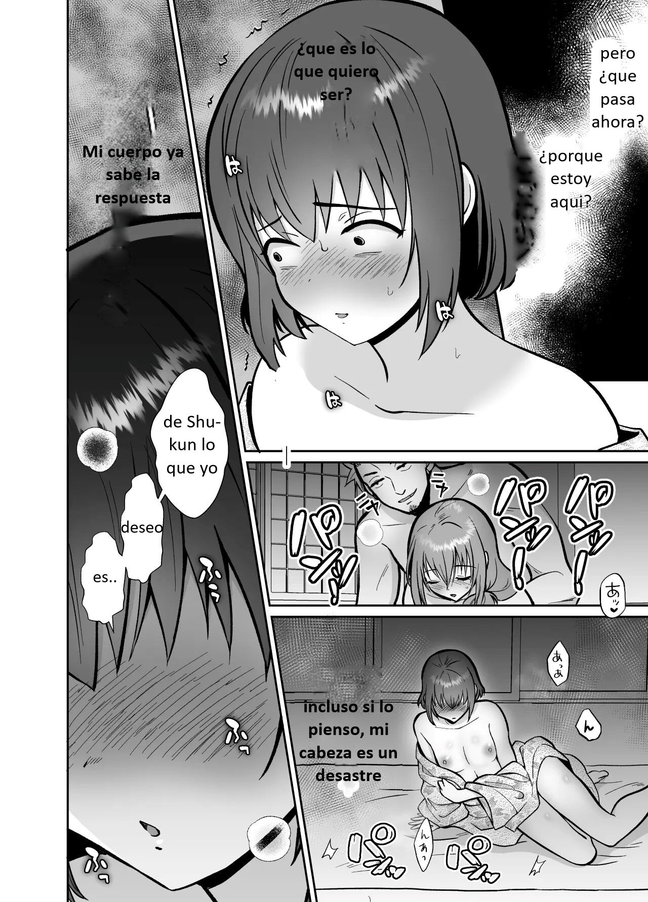 [Kinokko (Taguchi Monyata)] Kareshi Mochi MenHeal Joshi ni Koi o Shita Boku no Matsuro 3 [Spanish] image number 49