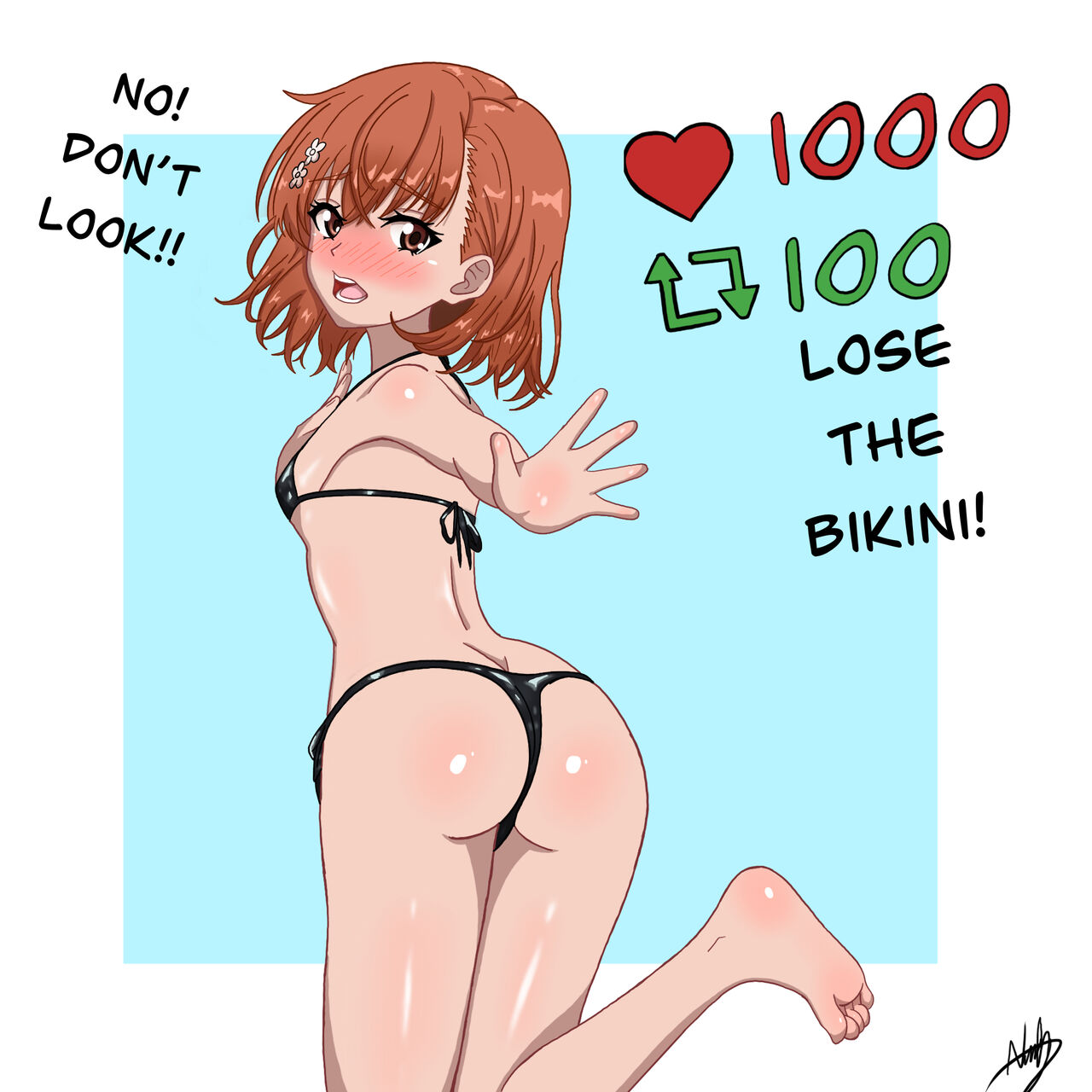 [nashdnash2007]Misaka Strip Gameo(Toaru Kagaku no Railgun) 이미지 번호 3