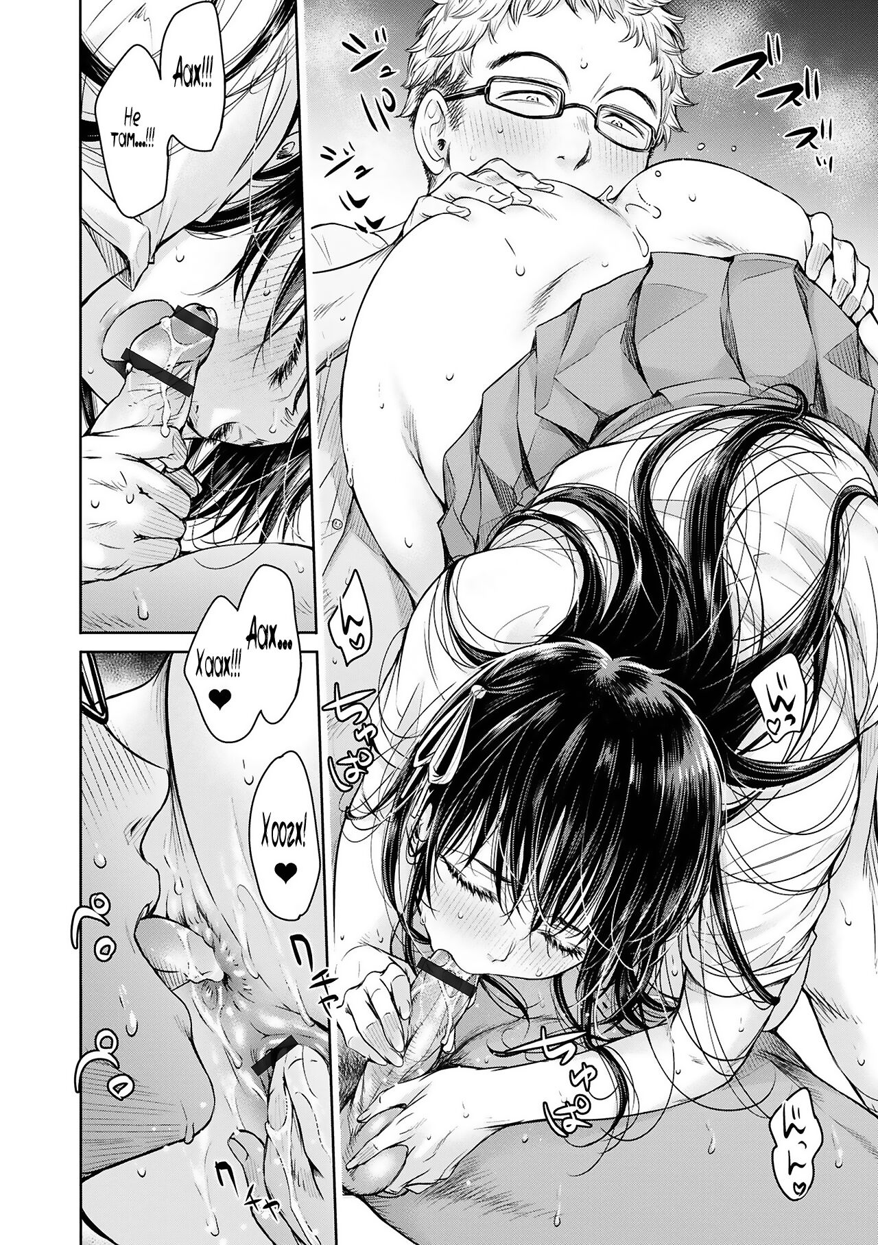 [H9] Kanojo ni Kokuhaku suru Mae ni Tomodachi ni Nakadashi Sareta... | Прежде чем я успел признаться своей девушке, мой друг успел кончить в неё... главы 0-3 [Russian] [Nik and Leri] [Digital] image number 84