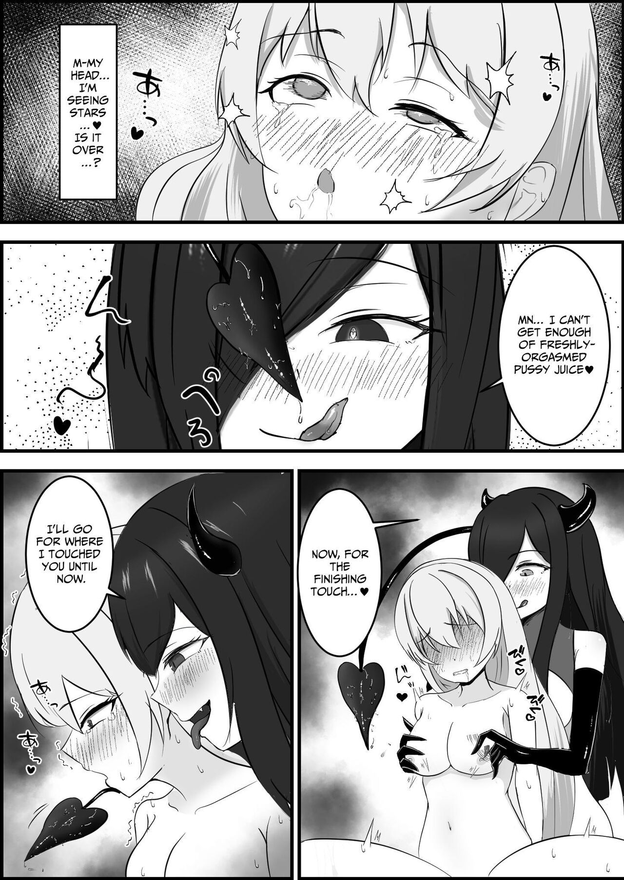 [Lilium (Aiga)] Inma ni Yoru Yuri Bouryoku Rengoku Zecchou de Ochiru ~Shitatteita Hito ga Succubus deshita~ | Successive Orgasms at the Hands of a Sapphic Succubus [English] [IXIA WORKS] 이미지 번호 36